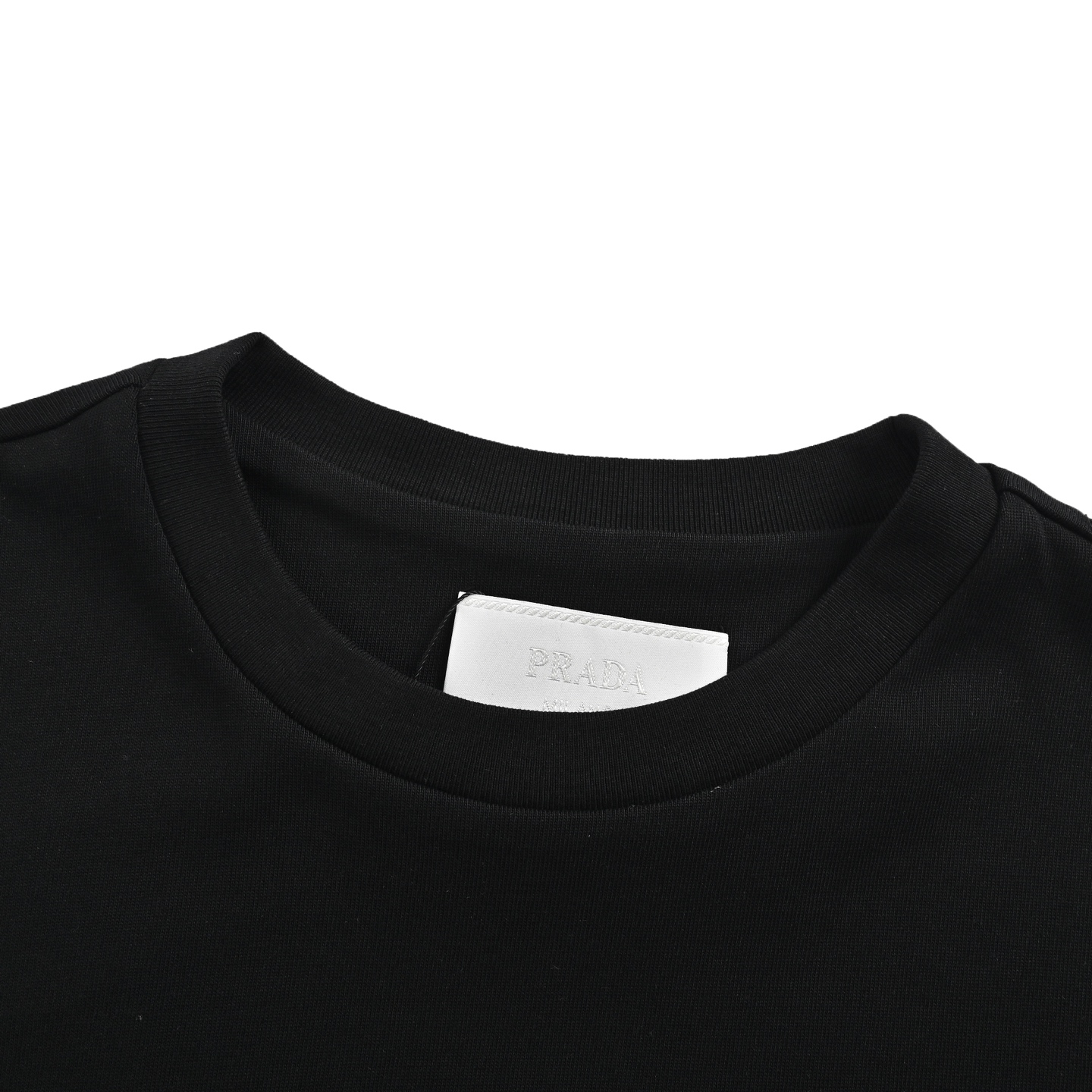 Prada/普拉达 24ss 压膜浮雕logo短袖