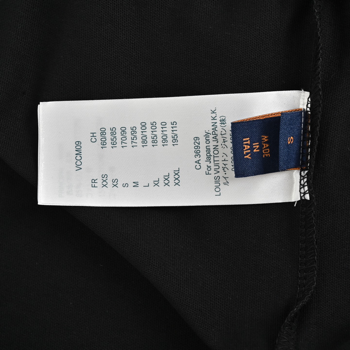 Louis Vuitton/路易威登 25ss 老花拼接印花短袖 夏季新款 老花牛仔贴布圆领短袖T恤 黑色 白色