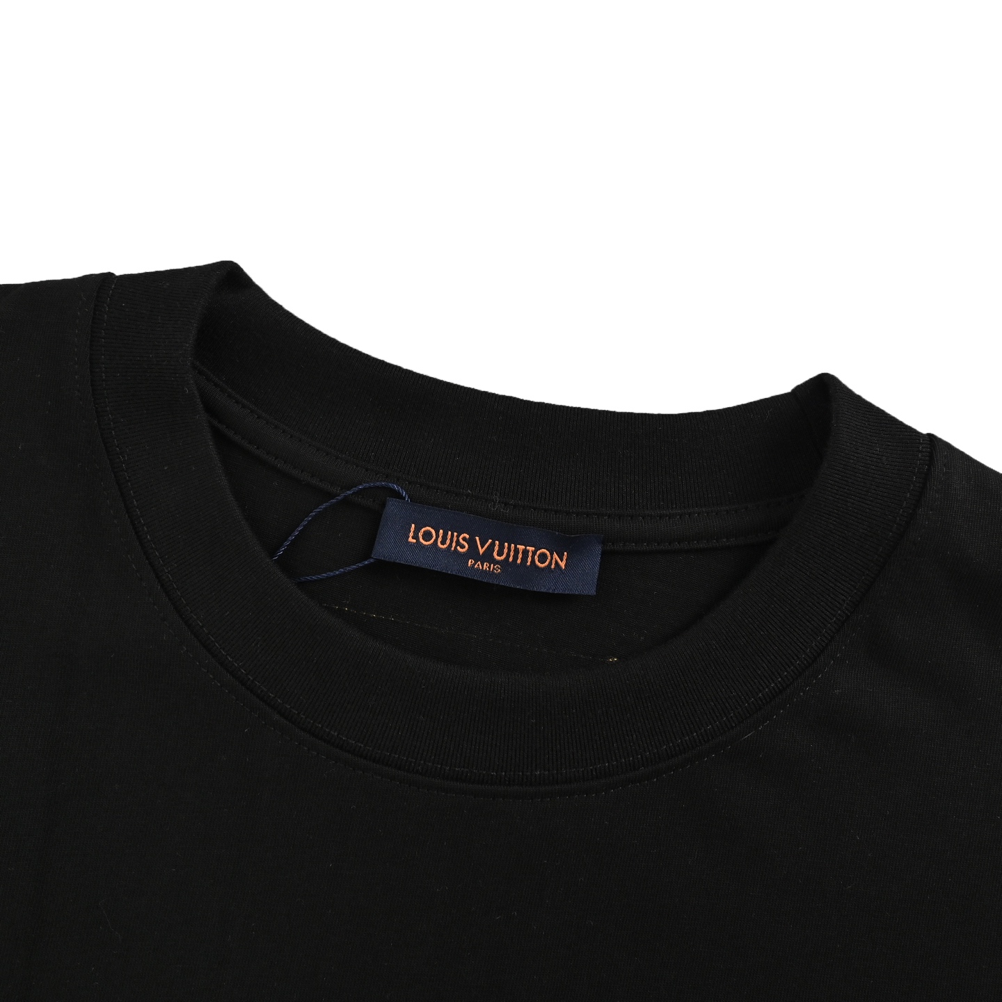 Louis Vuitton/路易威登 25ss 胸口刺绣后背多标印花短袖