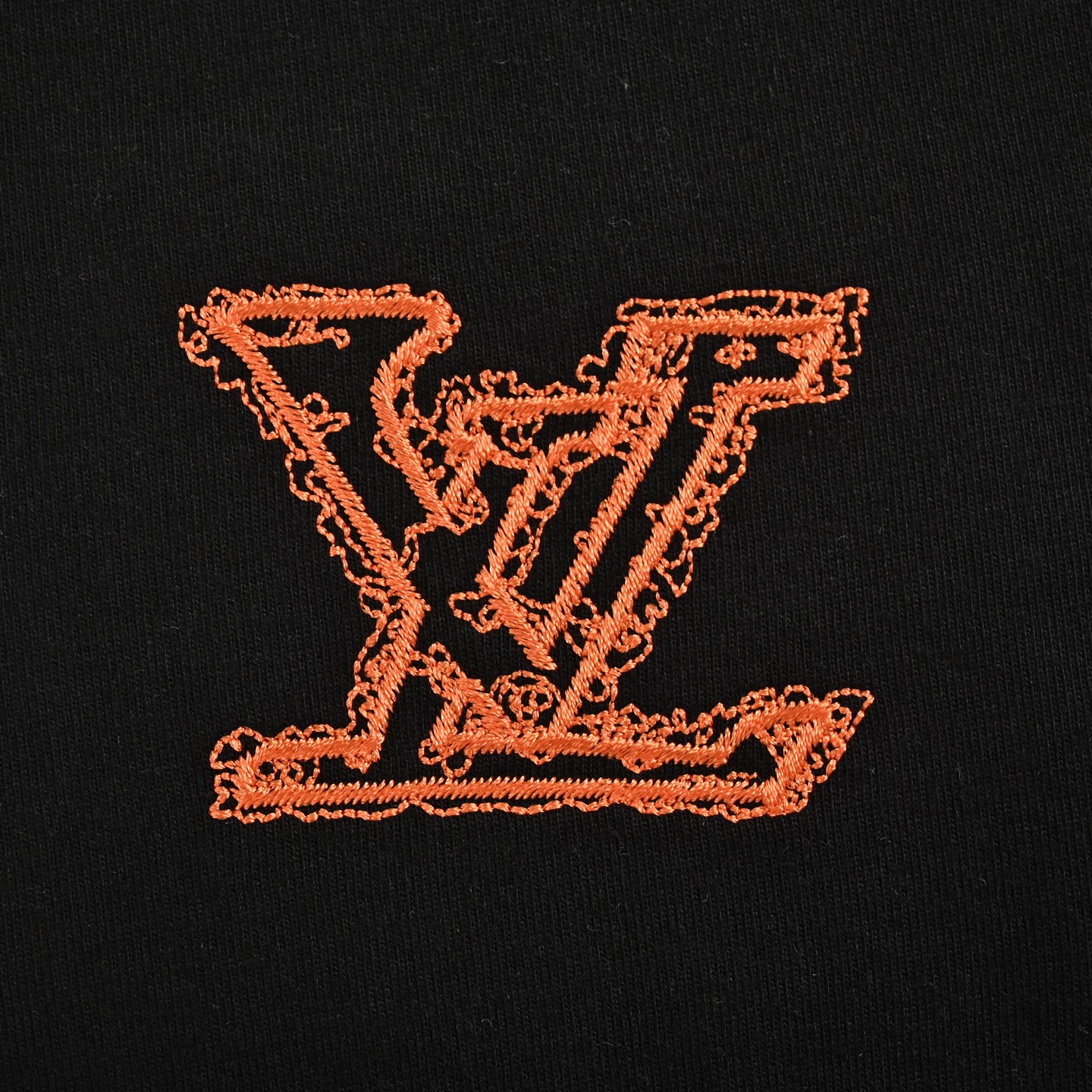 Louis Vuitton/路易威登 25ss 立体大logo刺绣短袖