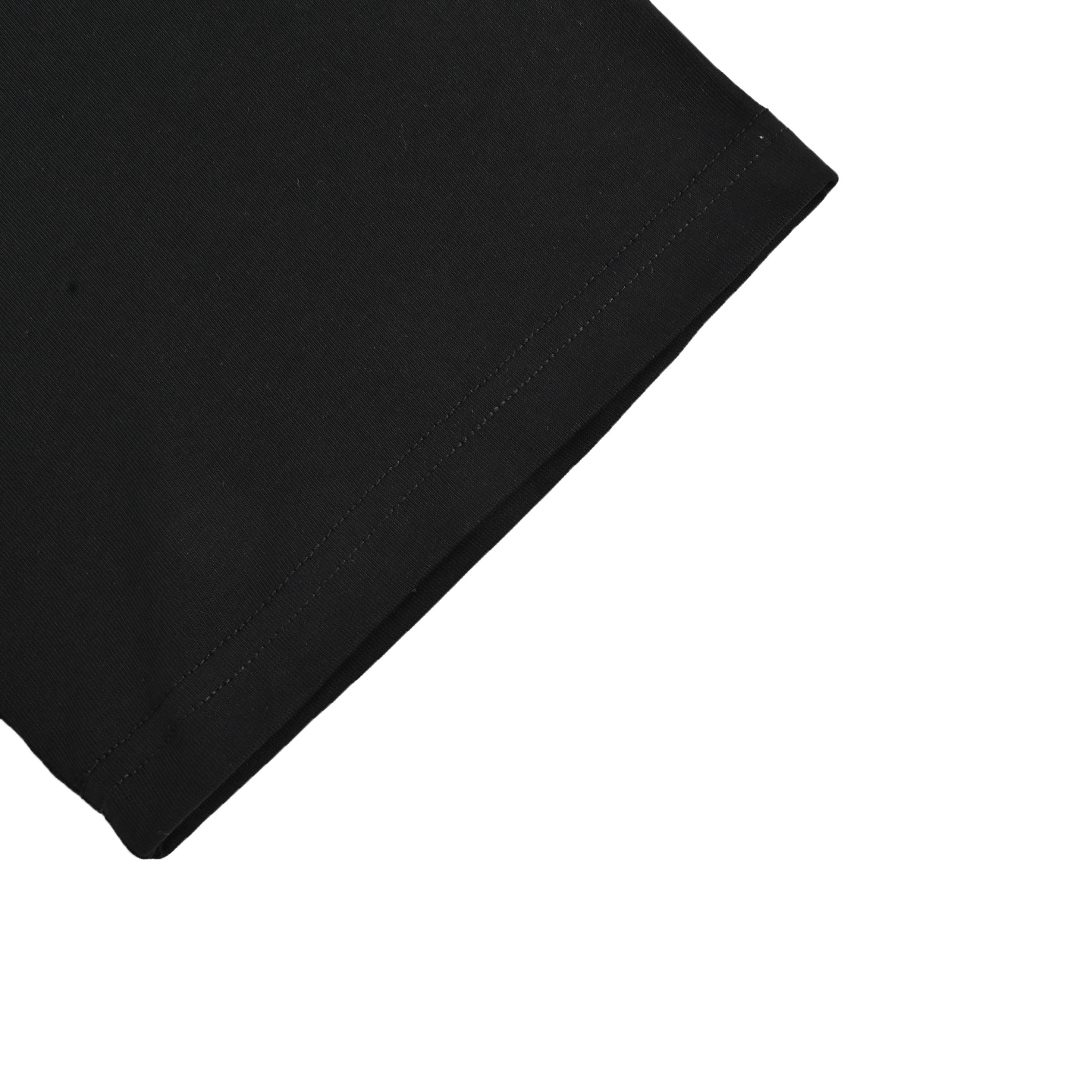 Louis Vuitton/路易威登 领口字母浮雕压花短袖黑色 白色