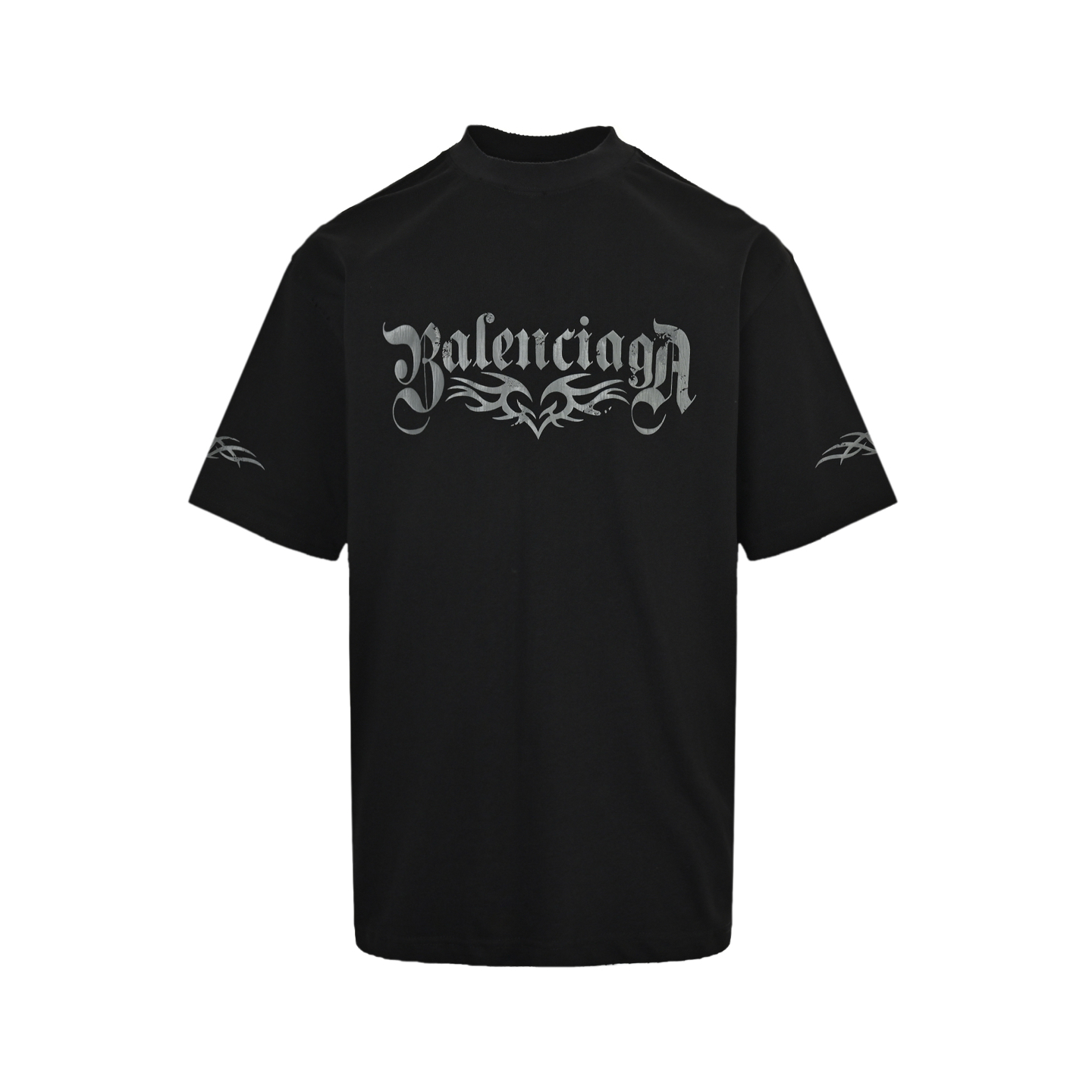 Balenciaga/巴黎世家 图腾爱心印花短袖
