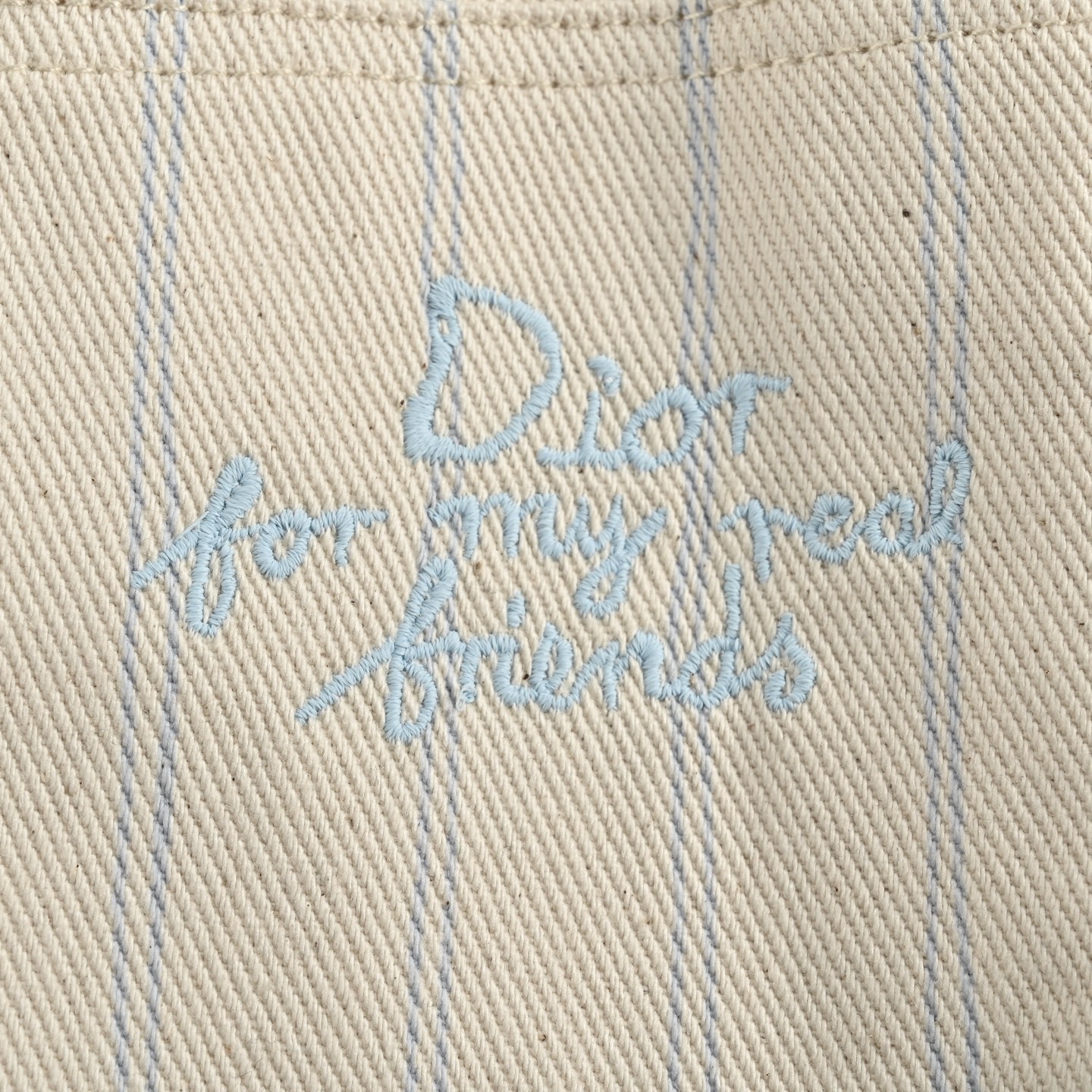 Dior/迪奥 25ss 条纹牛仔套装牛仔裤