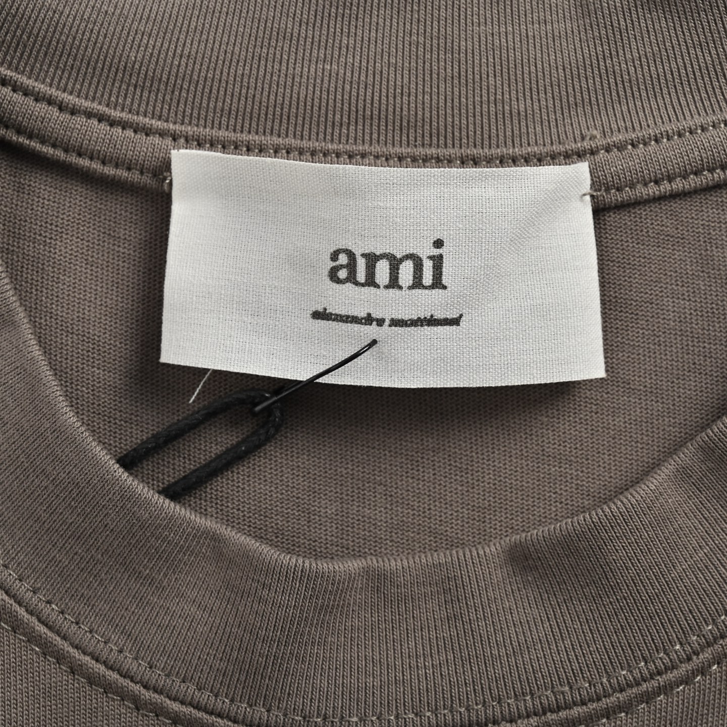 Ami 25ss 小爱心刺绣短袖 AMI 爱心系列短袖T恤