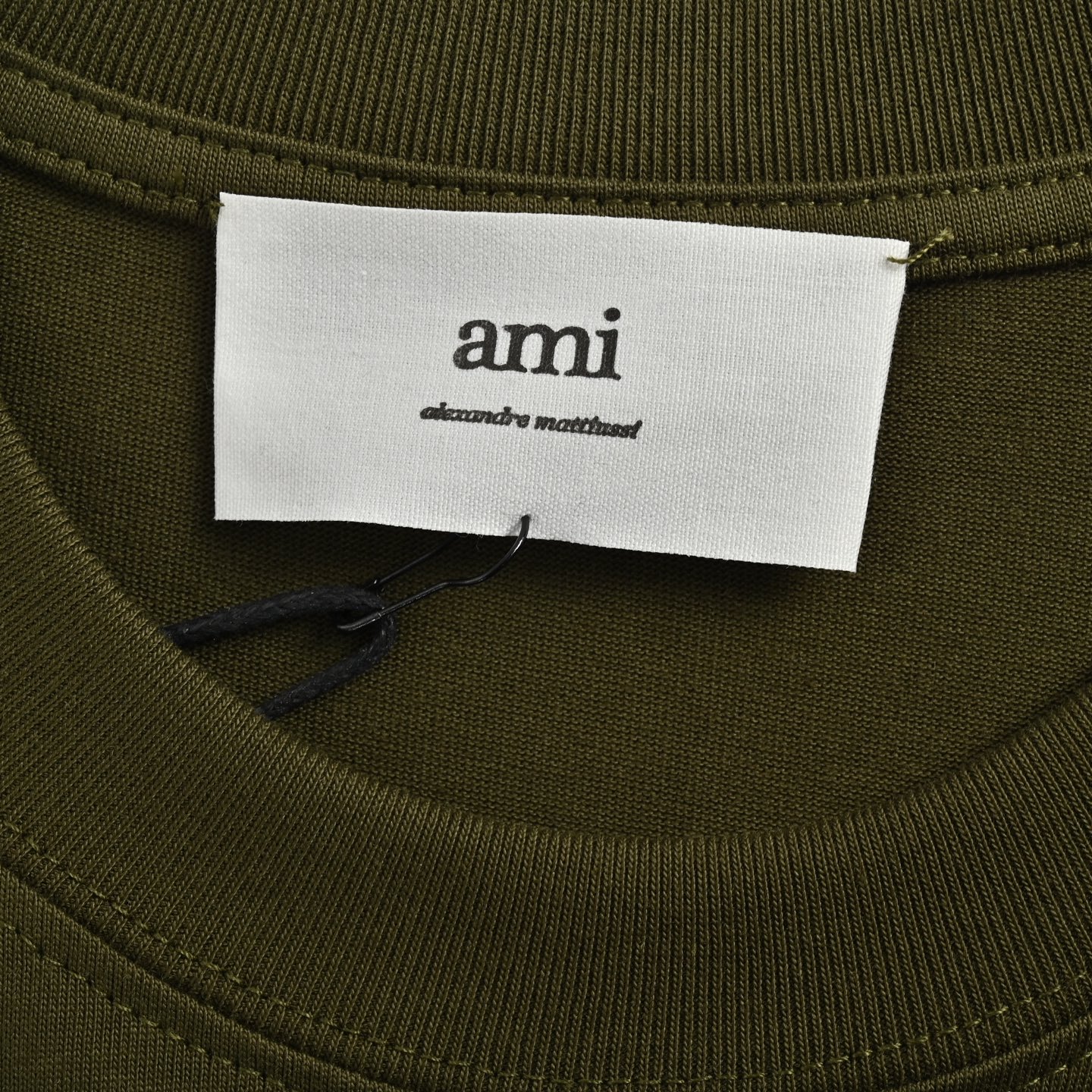 Ami 25ss 小爱心浮雕短袖 AMI 爱心系列短袖T恤