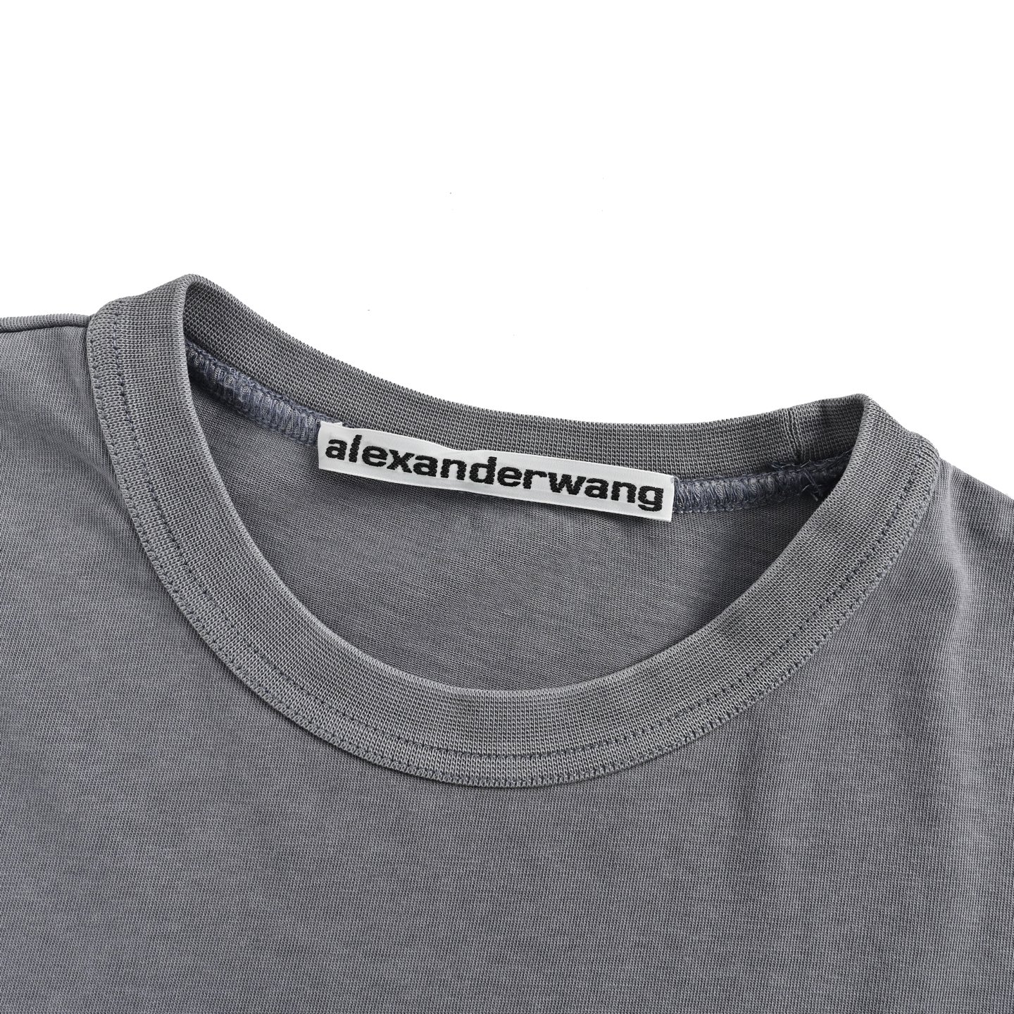 Alexander Wang/亚历山大王 25ss 闪粉字母logo短袖