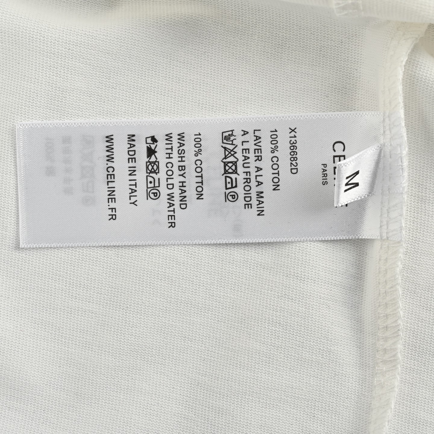 Celine/赛琳 25ss 做旧logo印花短袖