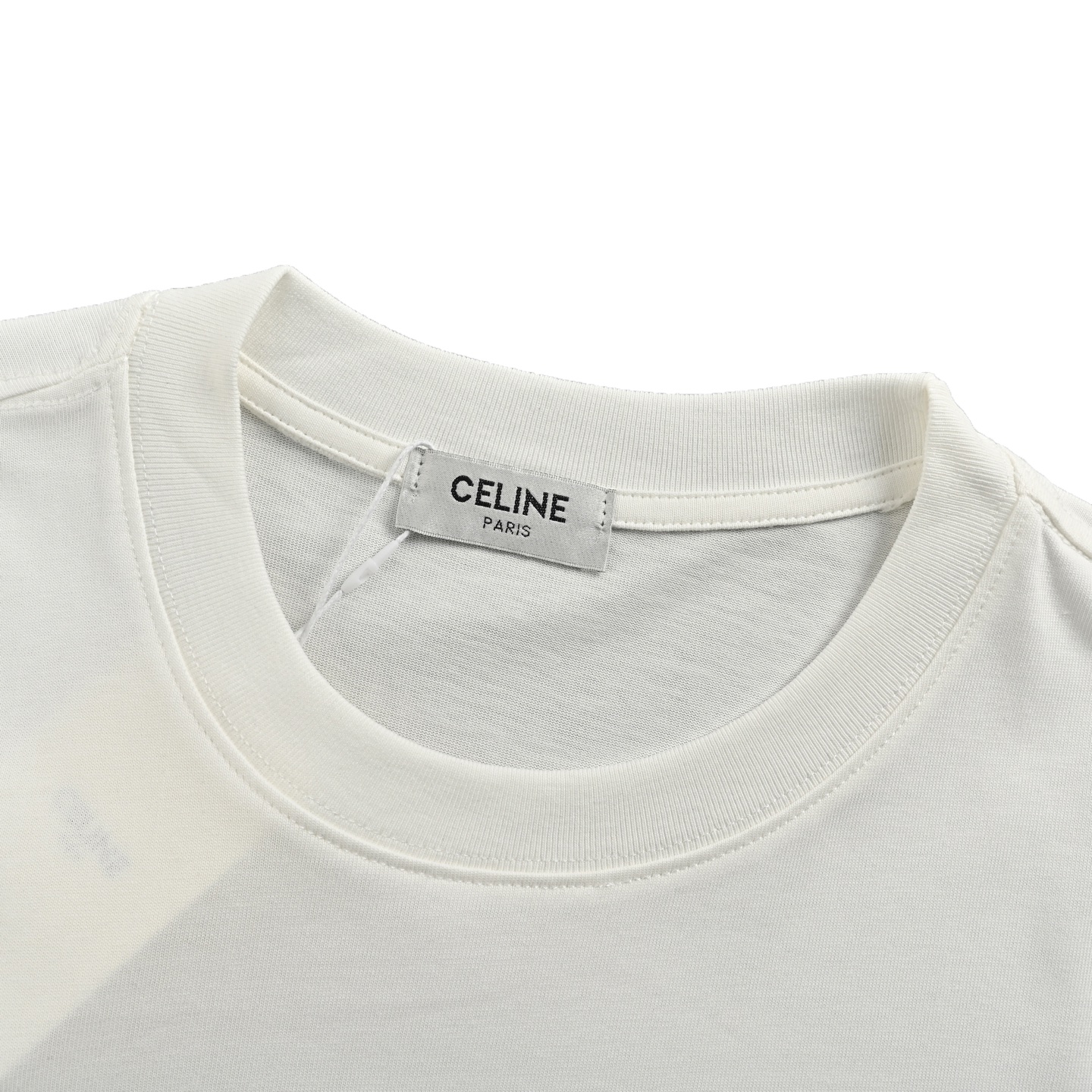 Celine/赛琳 25ss 做旧logo印花短袖