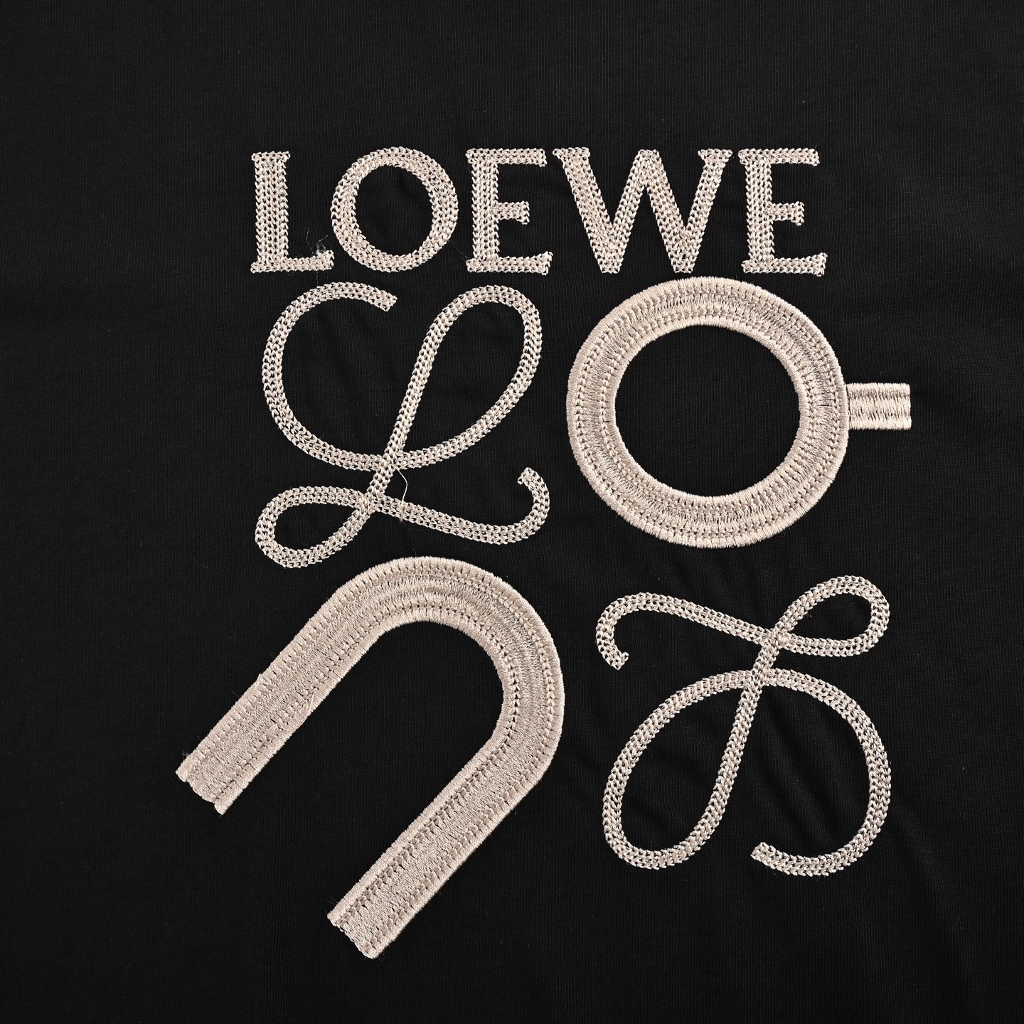 Loewe/罗意威 25ss 昂跑联名刺绣短袖