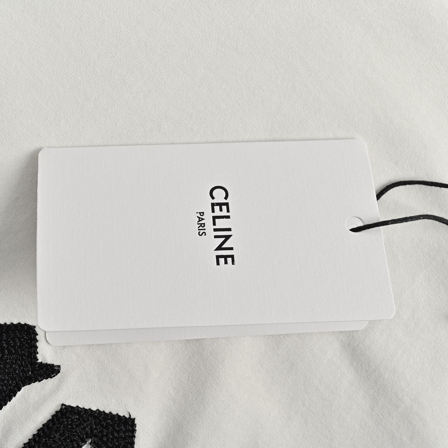 Celine/赛琳 25ss 哥特字母刺绣短袖