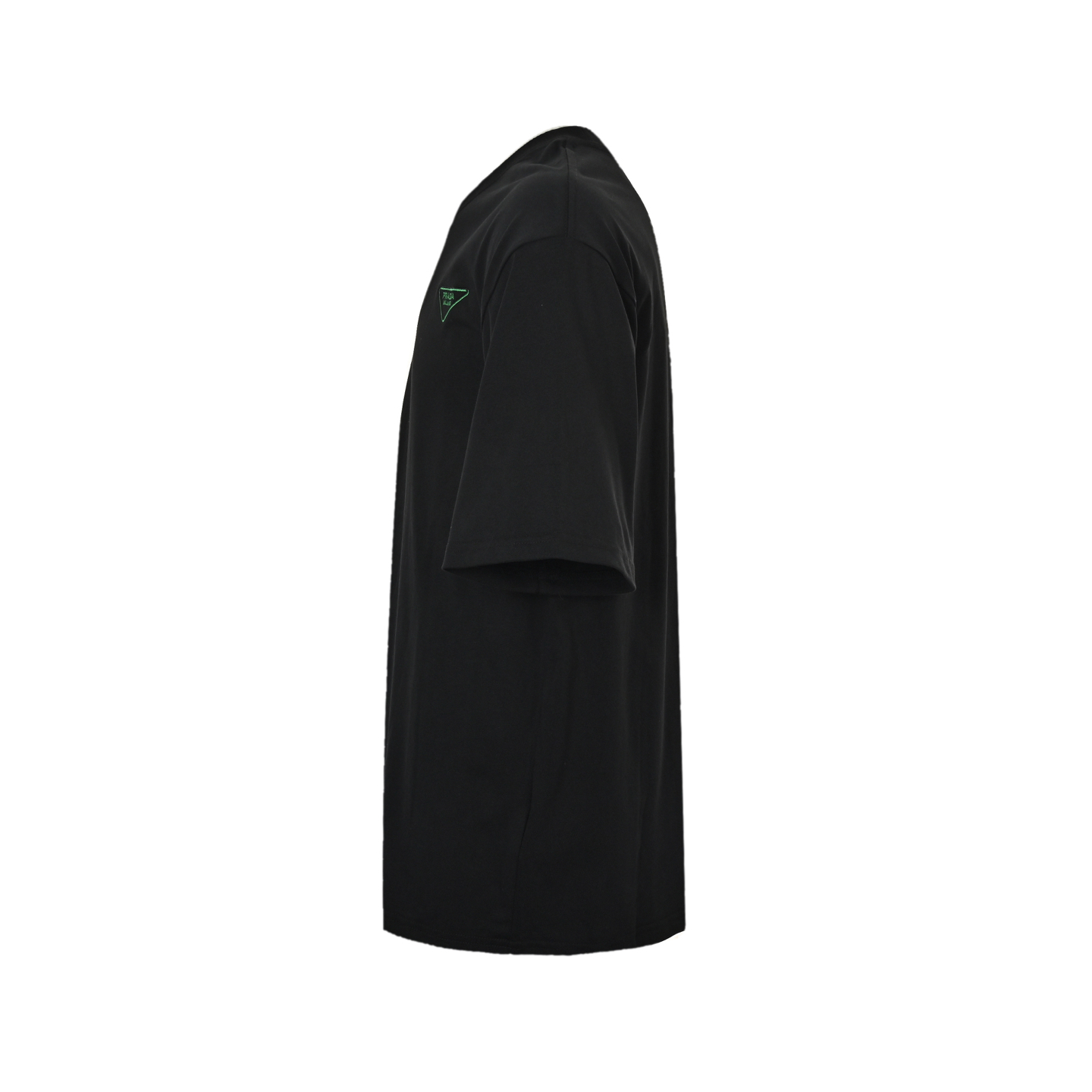 Prada/普拉达 25ss 胸口刺绣绿色三角标短袖
