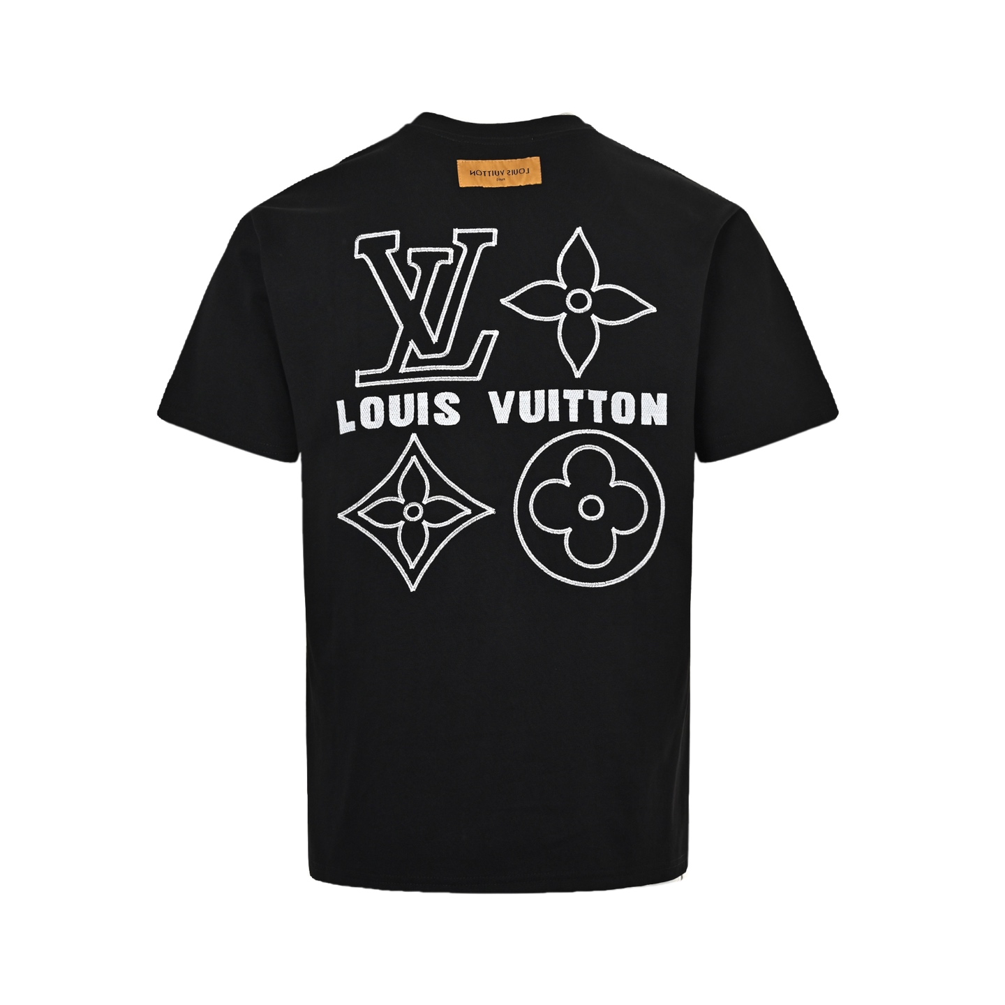 Louis Vuitton/路易威登 25ss 刺绣老花logo短袖