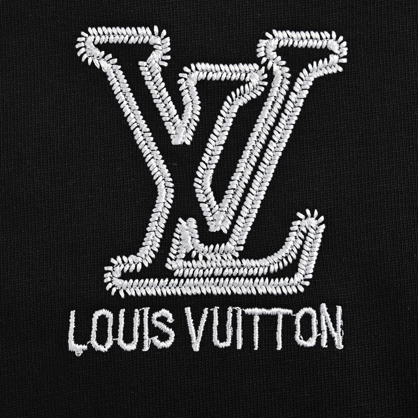 Louis Vuitton/路易威登 25ss 刺绣老花logo短袖