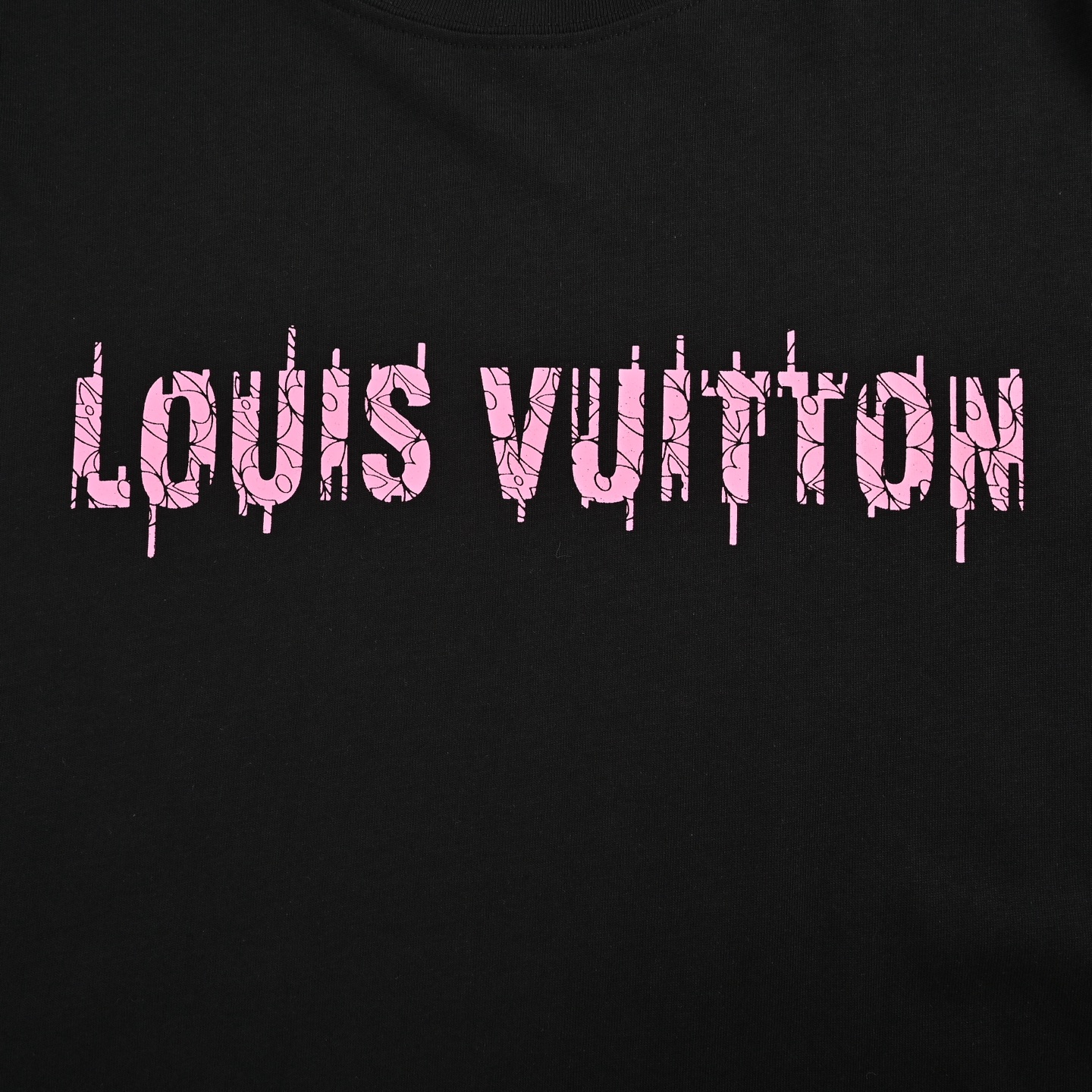 Louis Vuitton/路易威登 大字母logo印花短袖