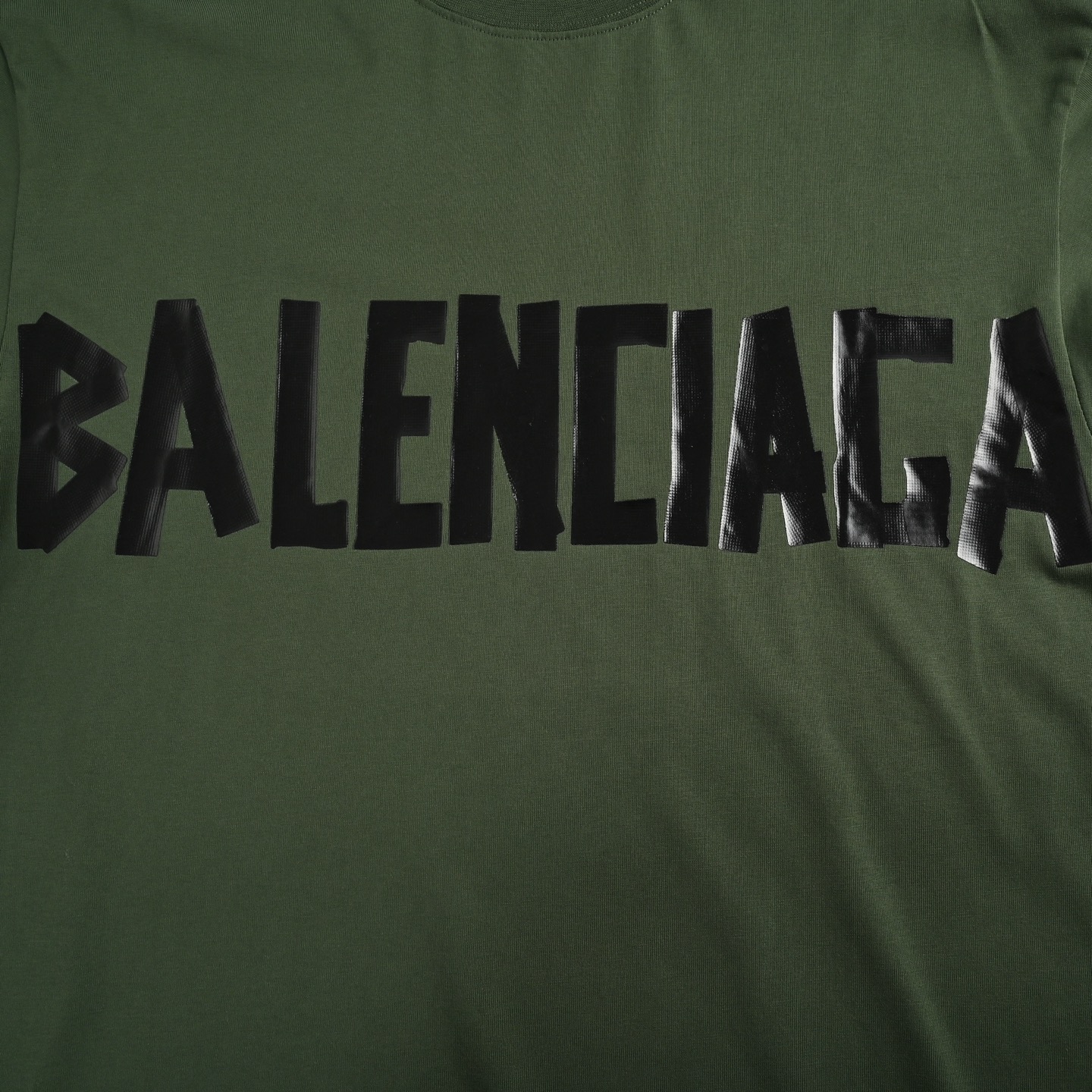 Balenciaga/巴黎世家 24ss 美纹纸胶带印花短袖