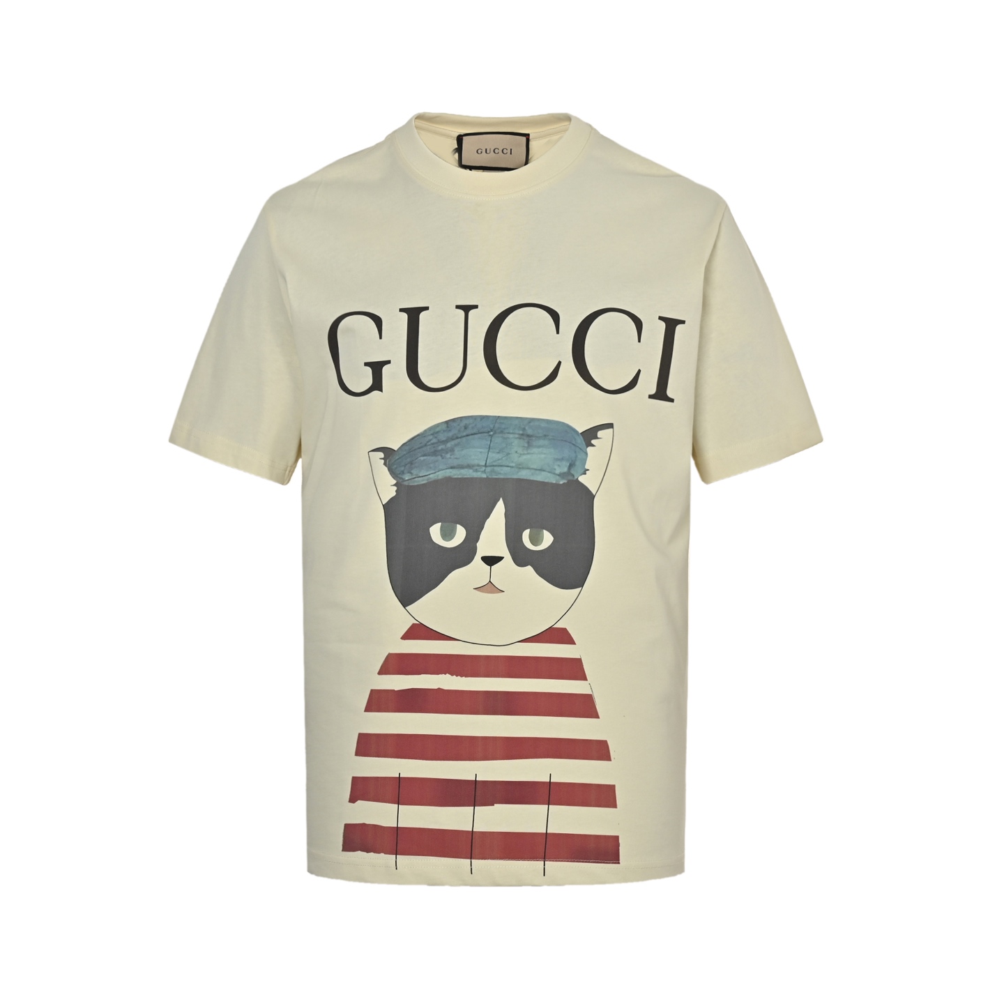Gucci/古驰 25ss 趣味卡通系列印花短袖 面料采用32支双纱240克重精梳棉