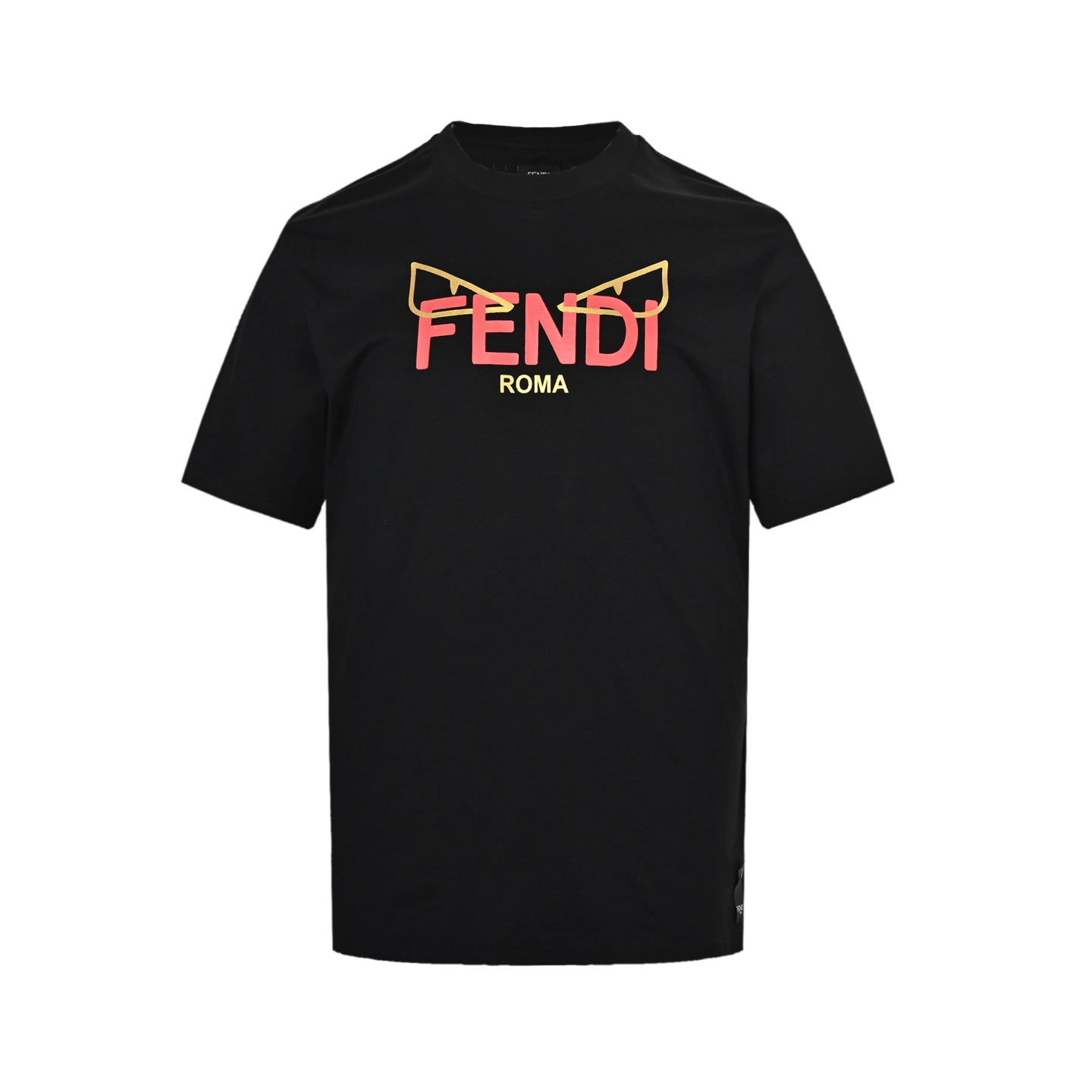 Fendi/芬迪 25ss 蛇年限定金色眼睛印花短袖