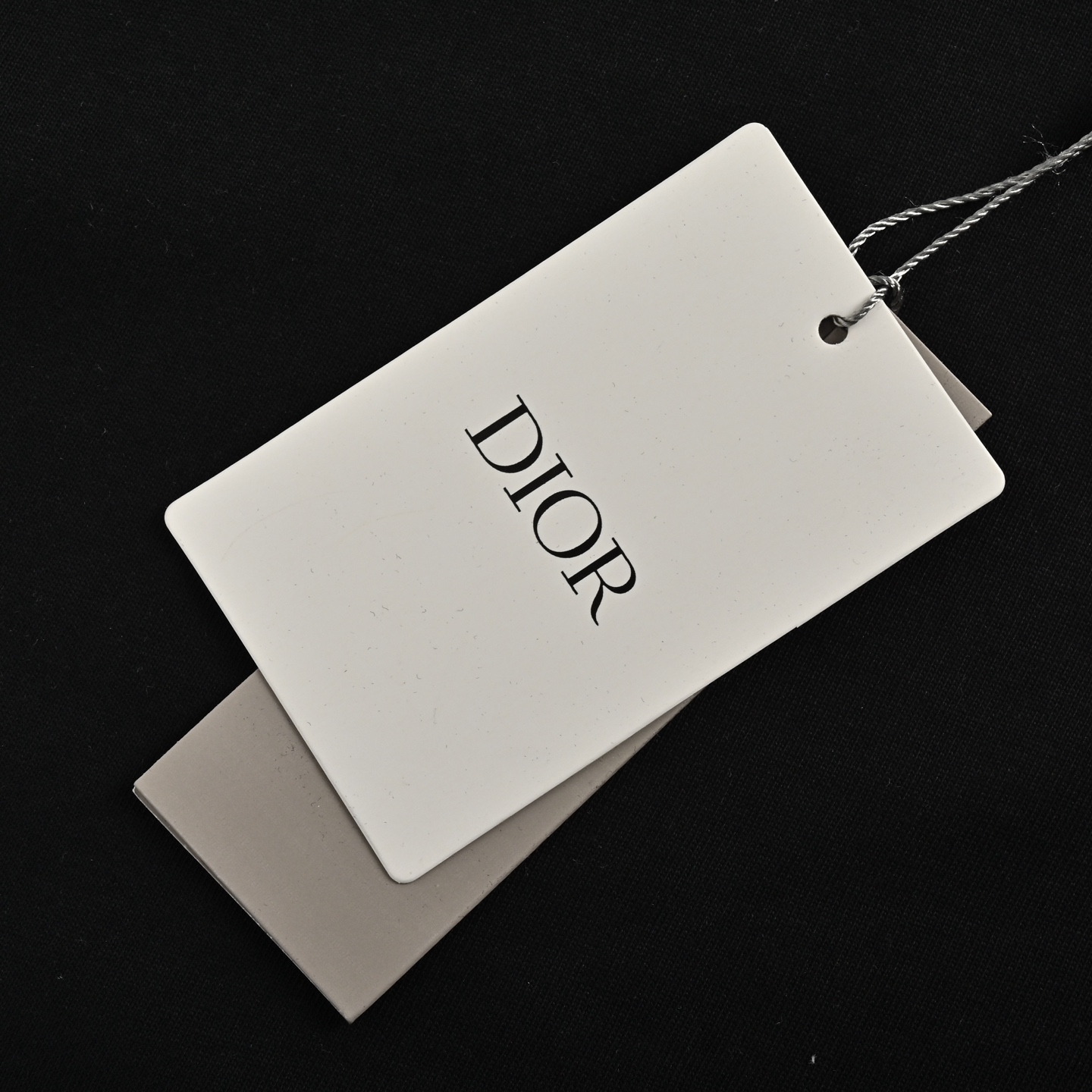 Dior/迪奥 25ss 老花提花口袋短袖 Dior 提花牛仔口袋字母logo圆领T恤