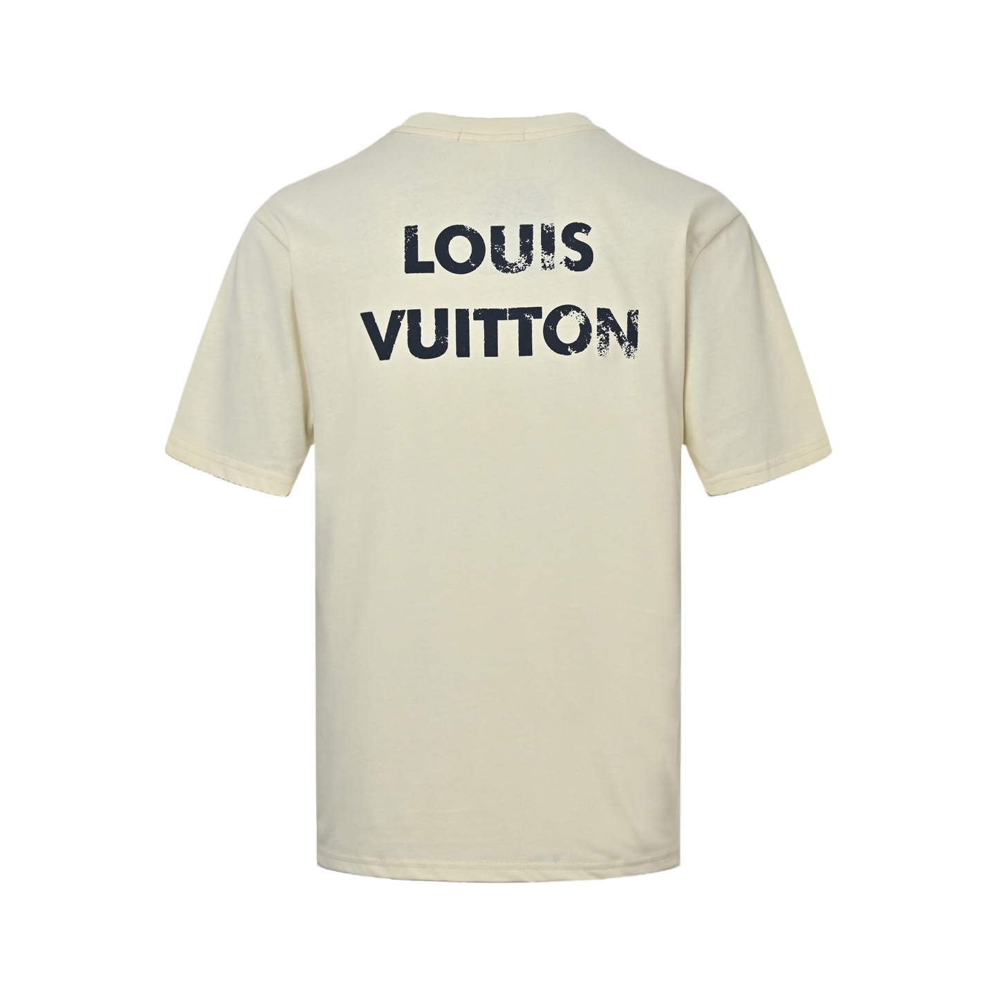 Louis Vuitton/路易威登 25ss 刺绣徽标发泡字母印花短袖