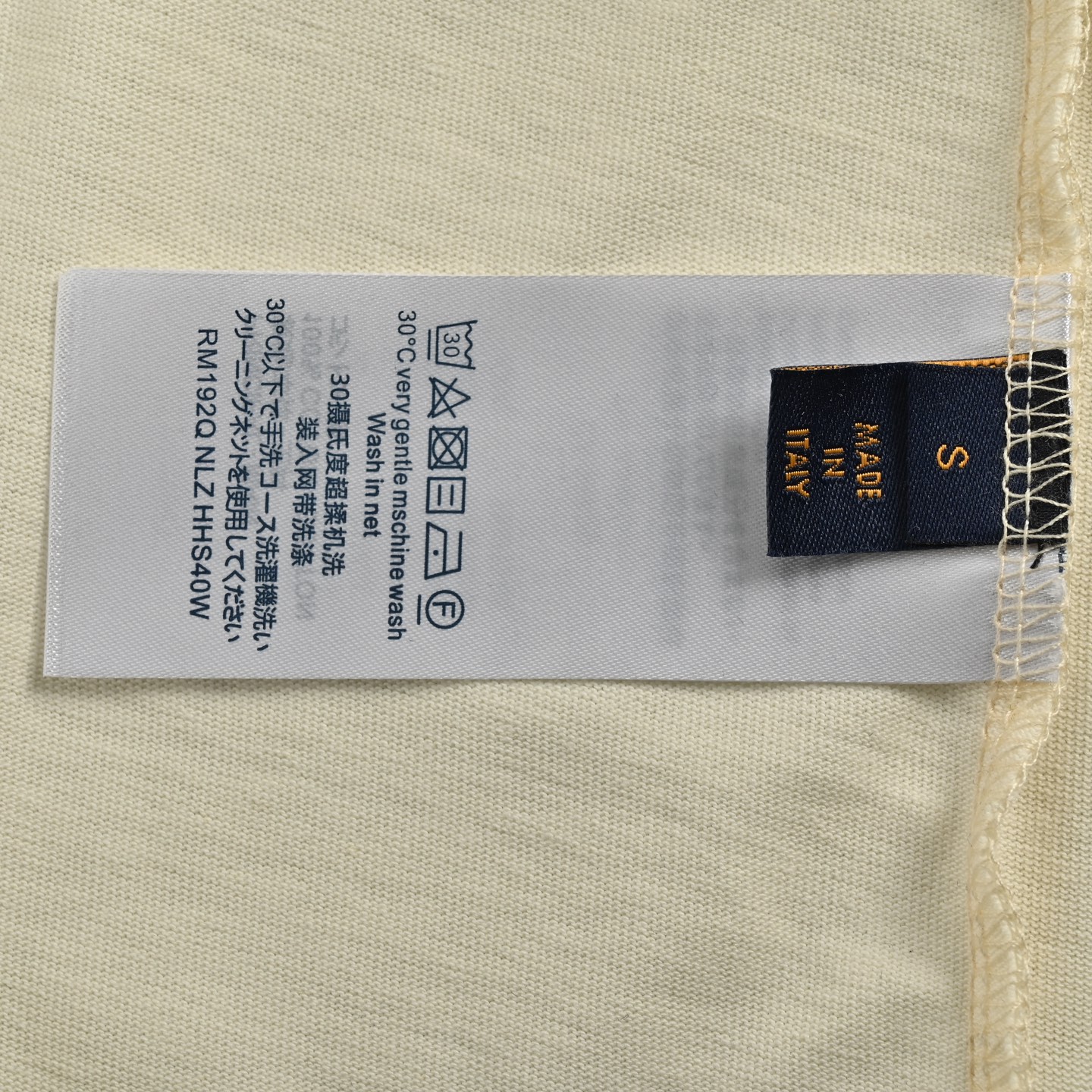 Louis Vuitton/路易威登 25ss 刺绣徽标发泡字母印花短袖