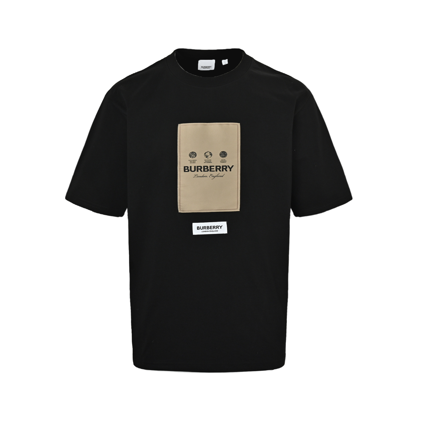 Burberry/巴宝莉 胸前贴布标签短袖