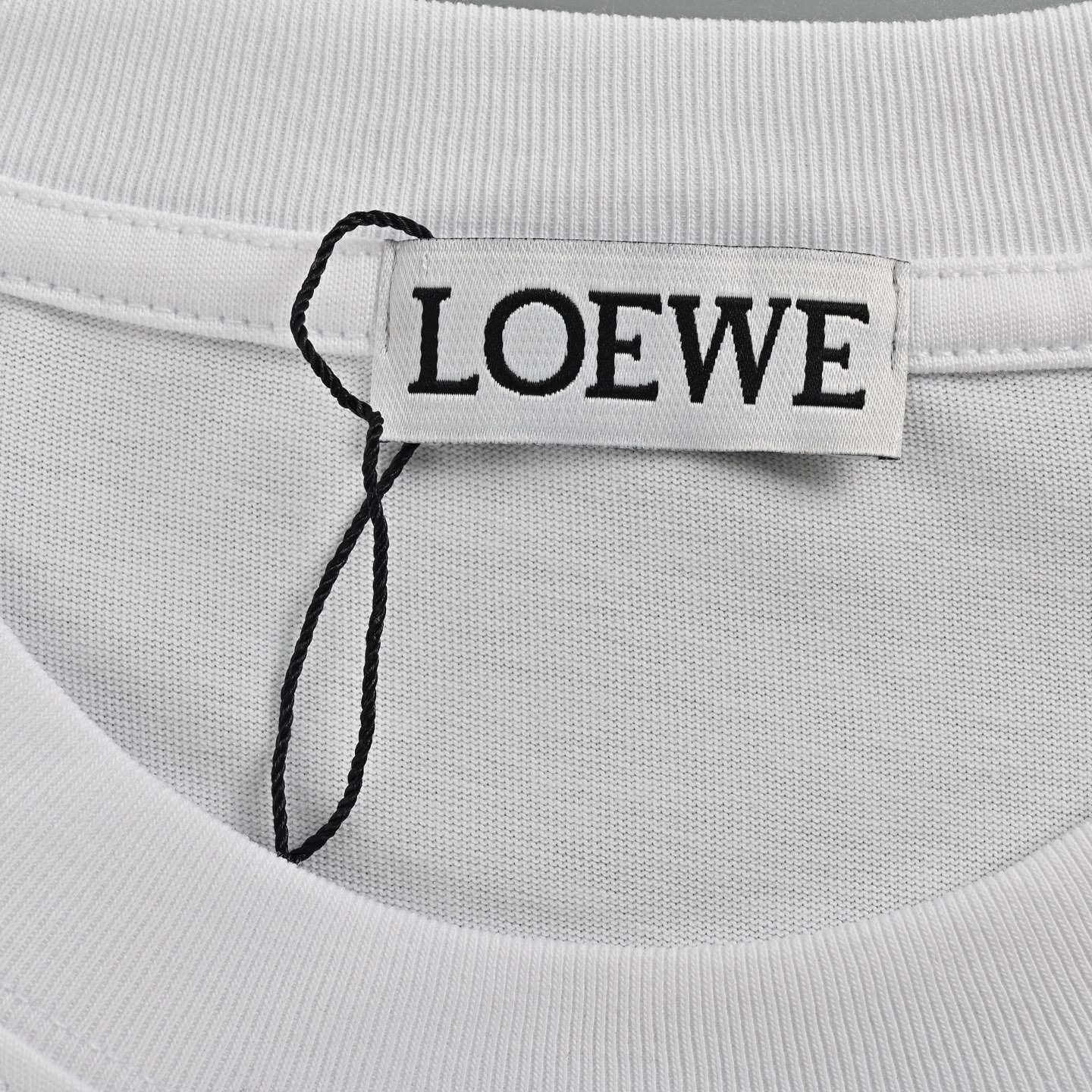 Loewe/罗意威 24ss 半手绘涂鸦刺绣logo短袖