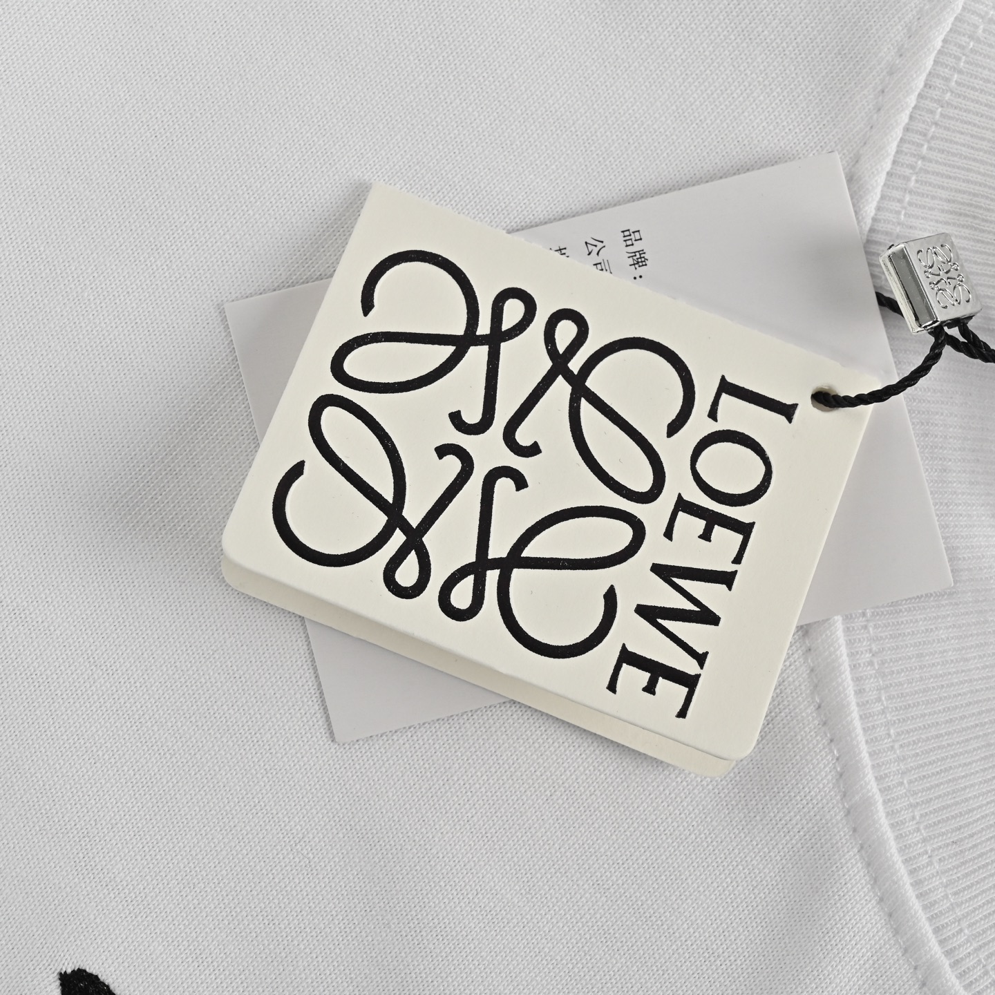 Loewe/罗意威 24ss 半手绘涂鸦刺绣logo短袖