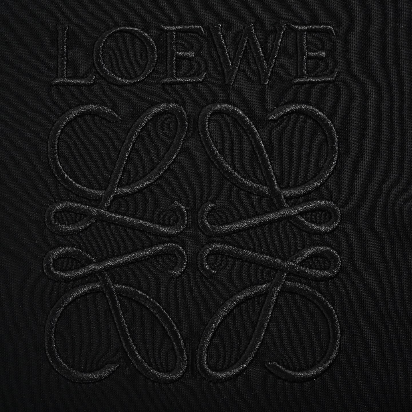 Loewe/罗意威 25ss 暗纹刺绣徽标短袖