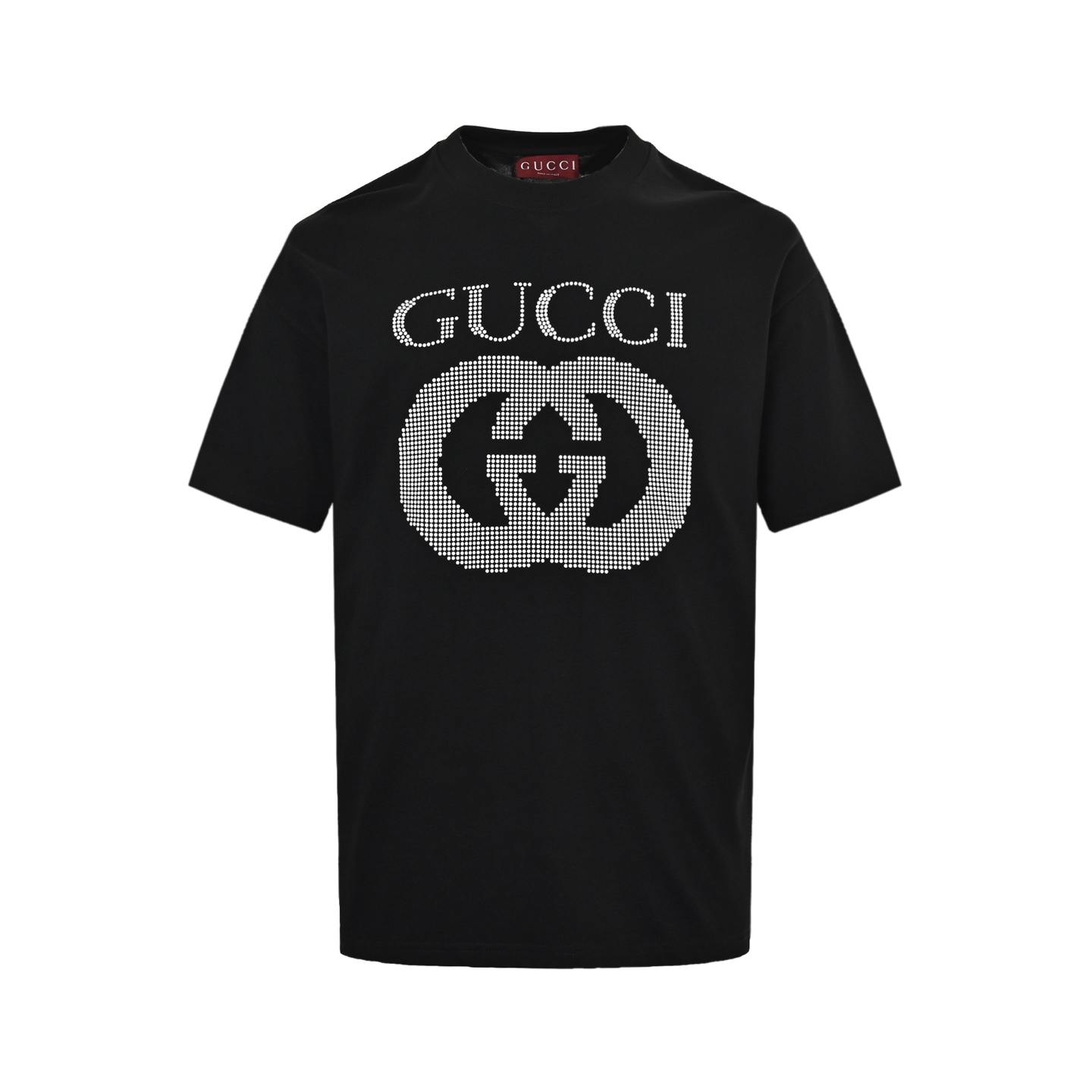 Gucci/古驰 24ss 像素双G印花短袖