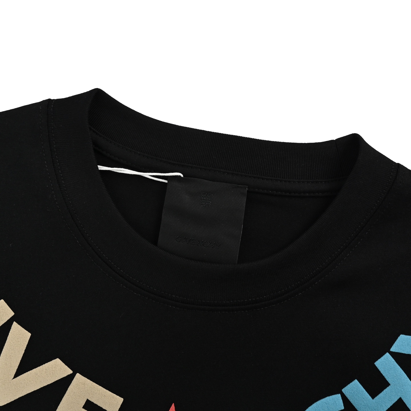 GIVENCHY/纪梵希 25ss 链条字母logo发泡印花短袖