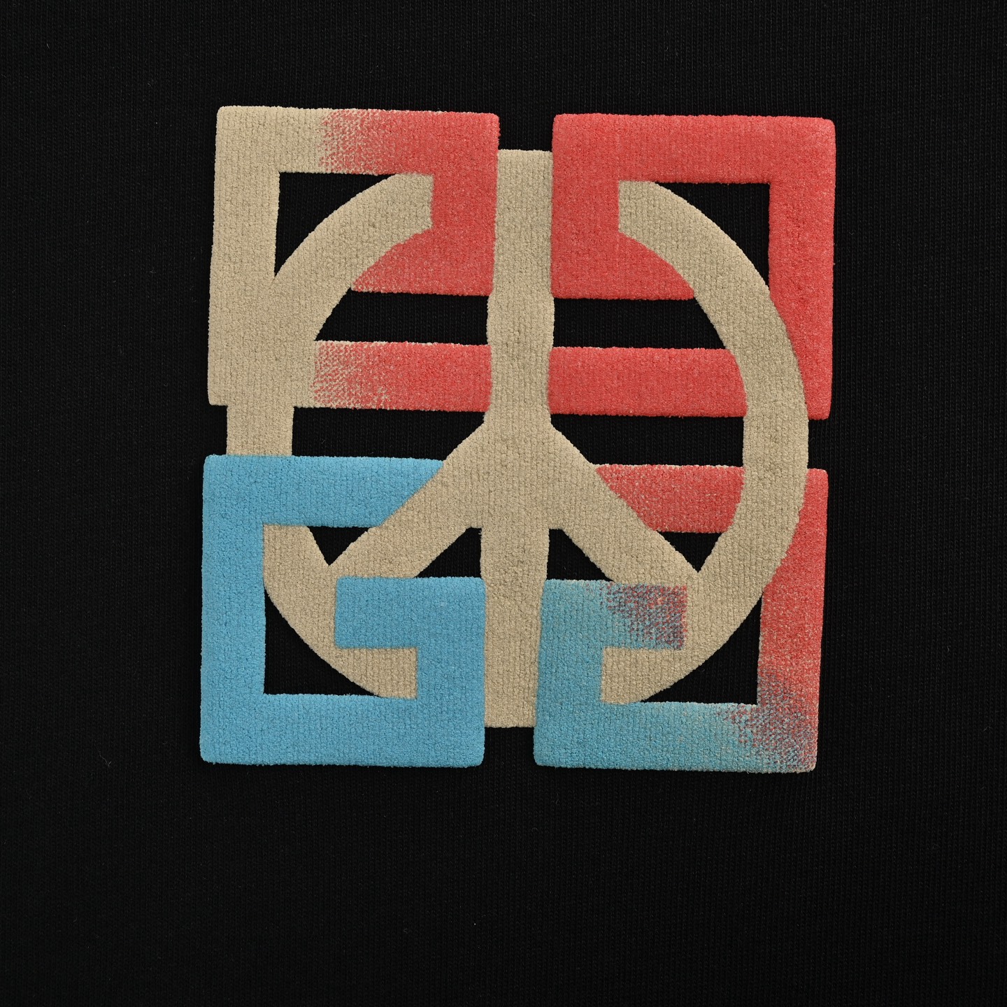 GIVENCHY/纪梵希 25ss 链条字母logo发泡印花短袖