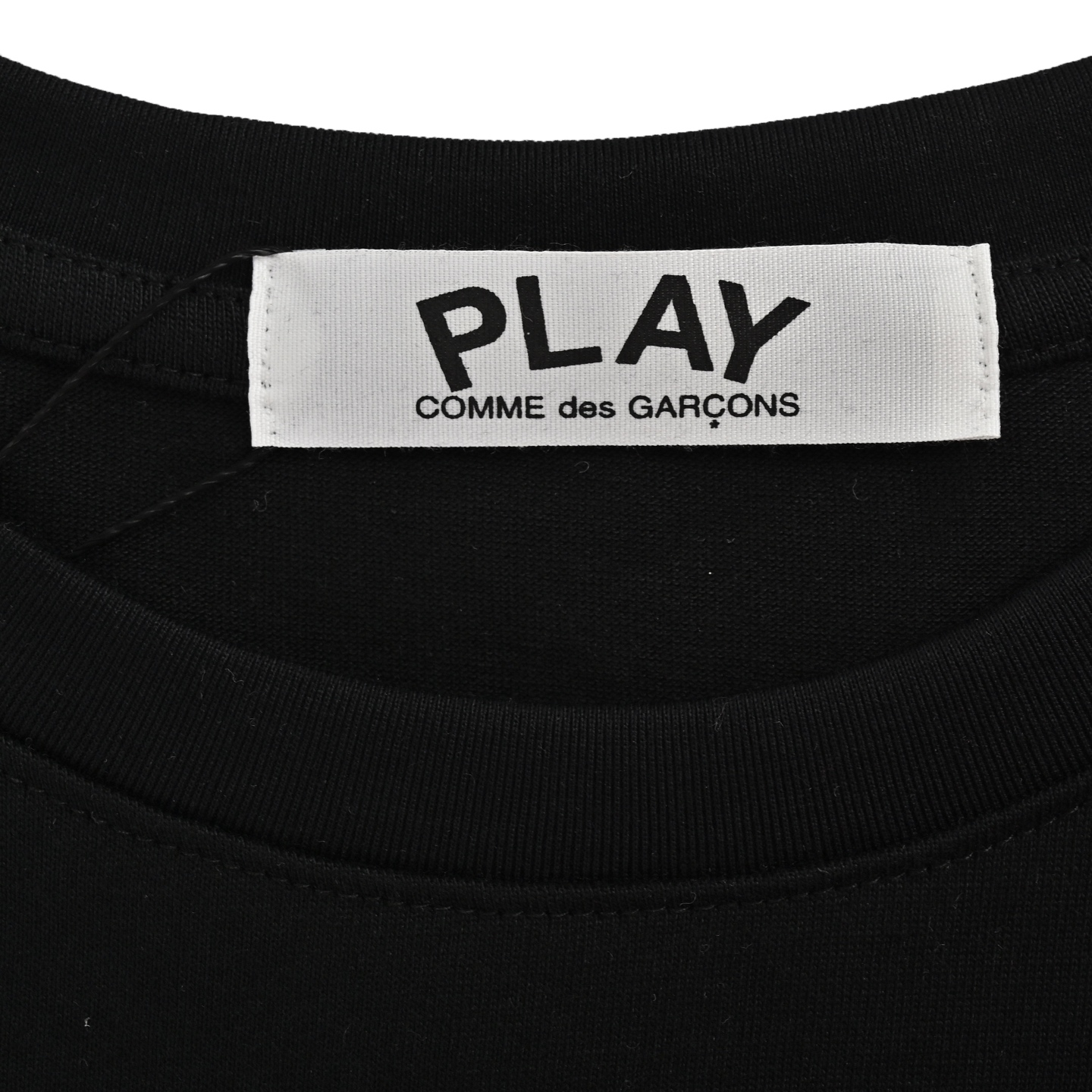 CDG/川久保玲 经典刺绣logo短袖