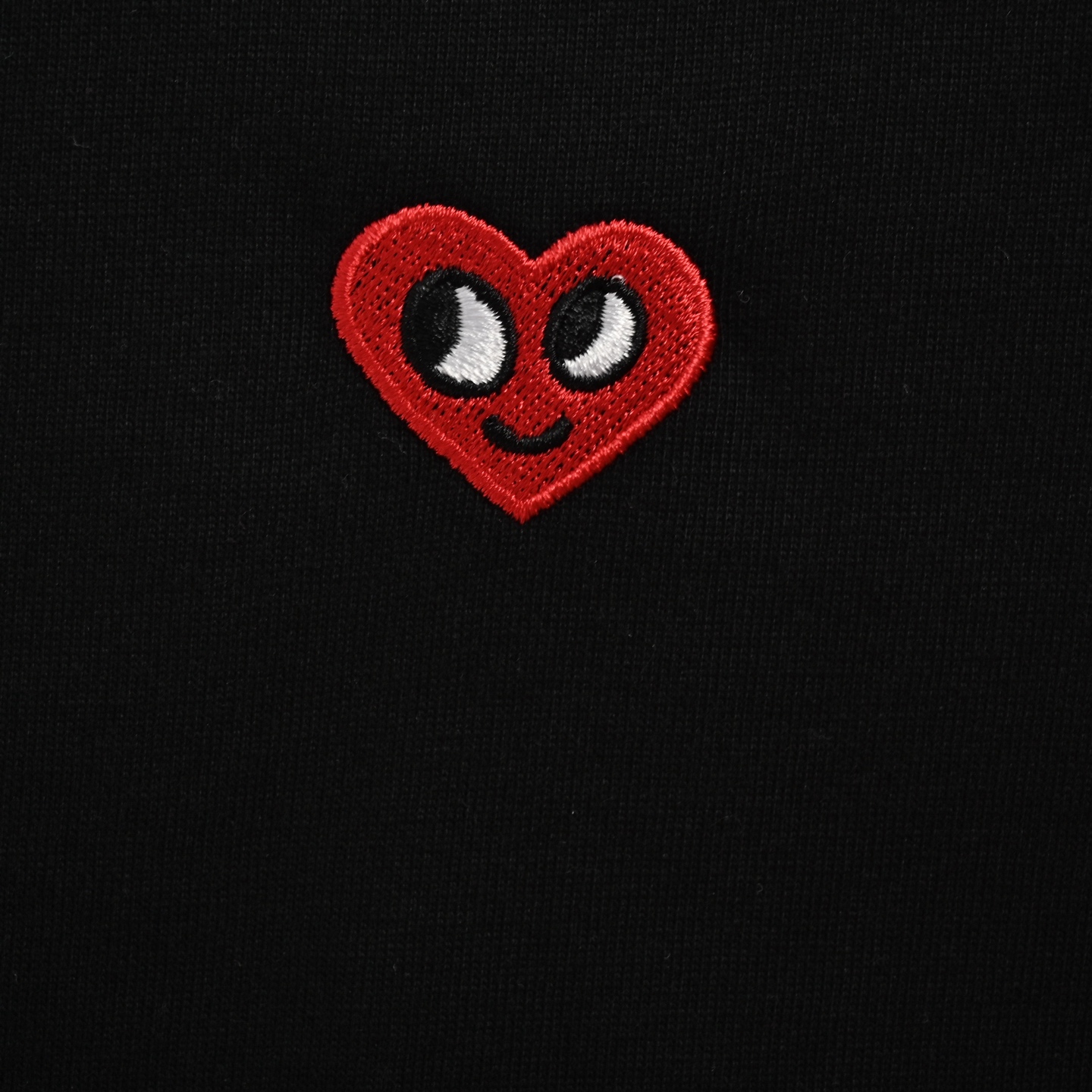 CDG/川久保玲 经典刺绣logo短袖