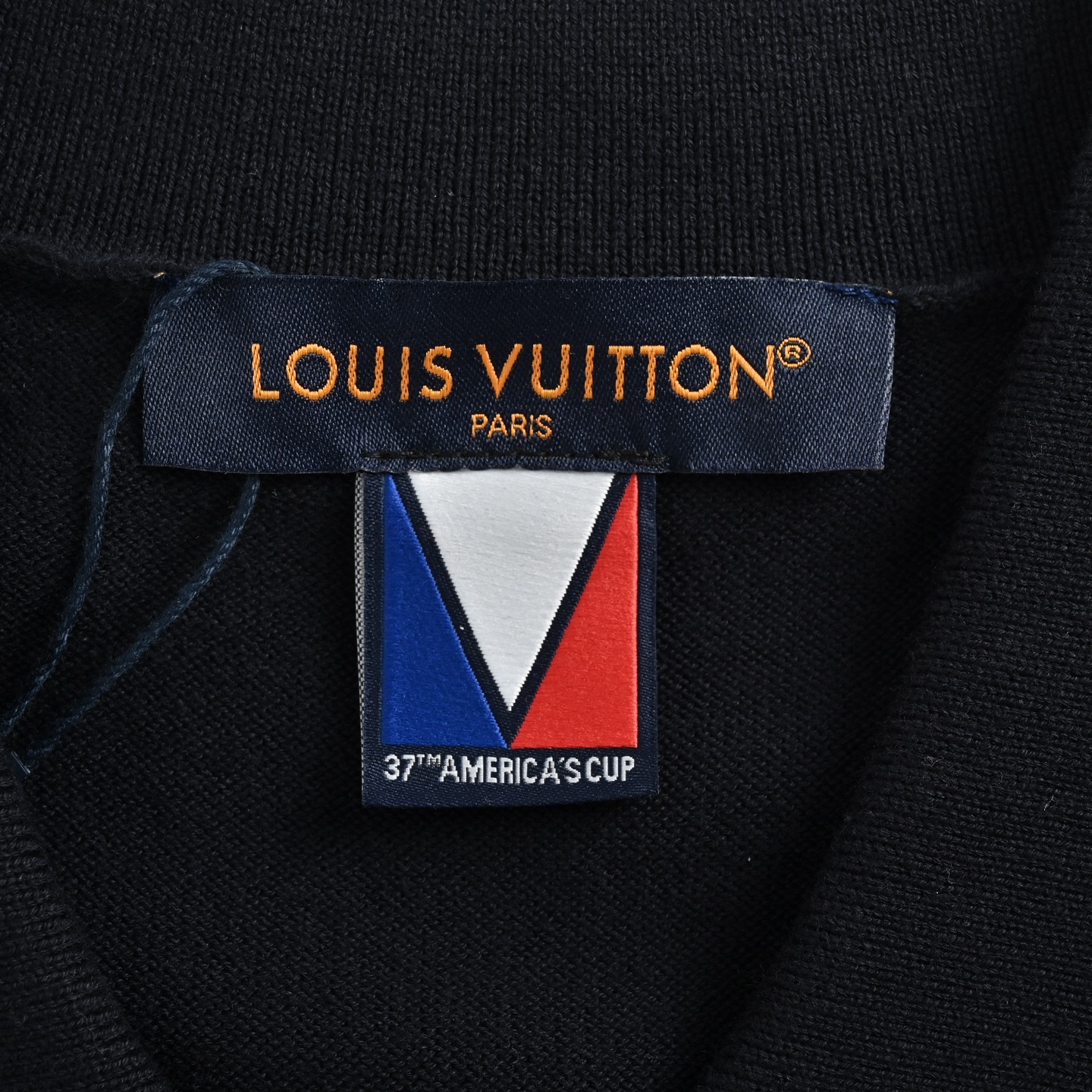 Louis Vuitton/路易威登 25ss 美洲杯系列金扣针织Polo短袖