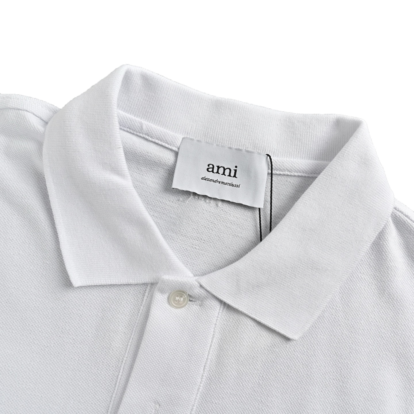 Ami Paris 爱心刺绣Polo短袖 一款经典简约百搭的高级POLO