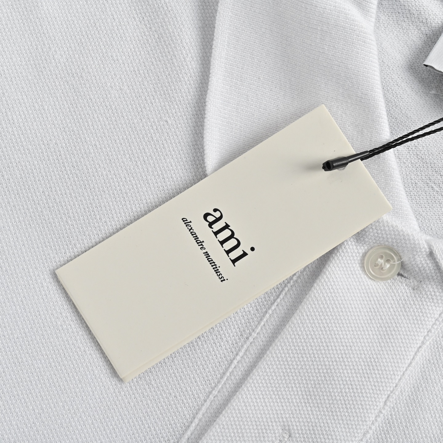 Ami Paris 爱心刺绣Polo短袖 一款经典简约百搭的高级POLO