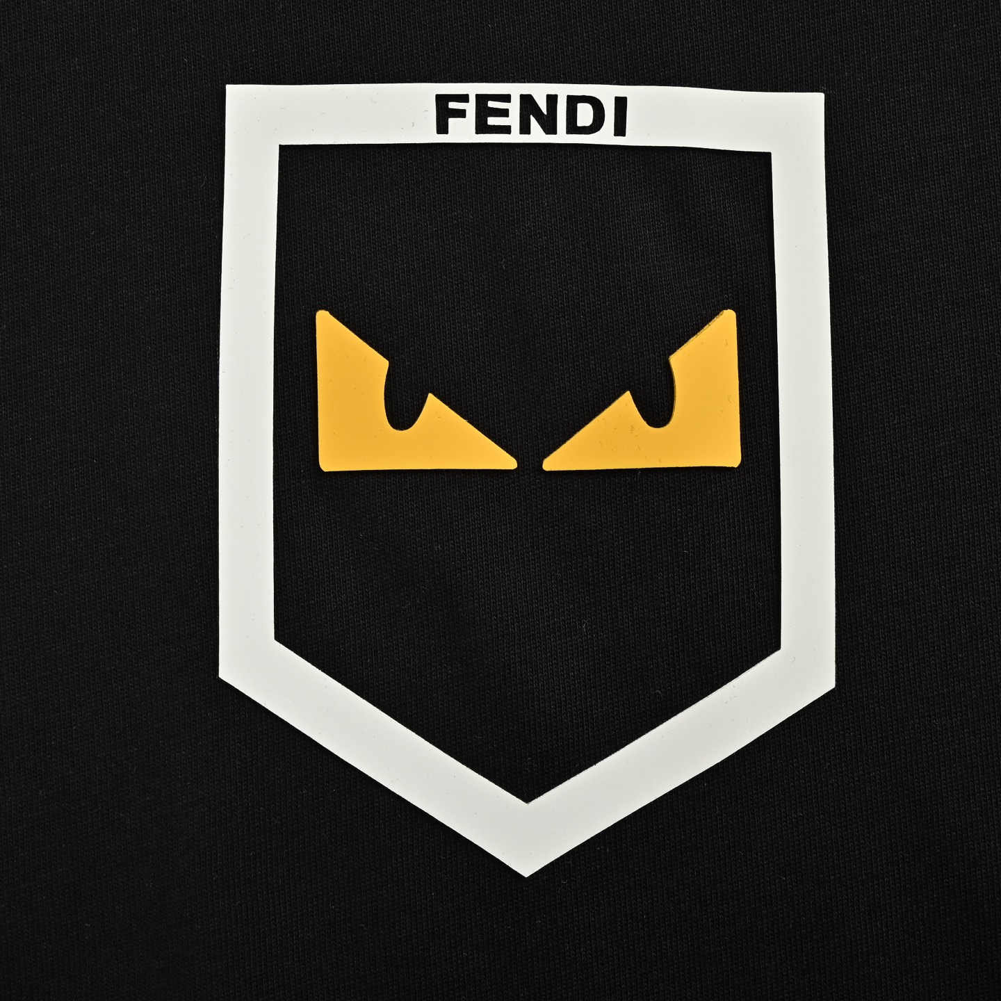 Fendi/芬迪 25ss 胶皮口袋眼睛短袖