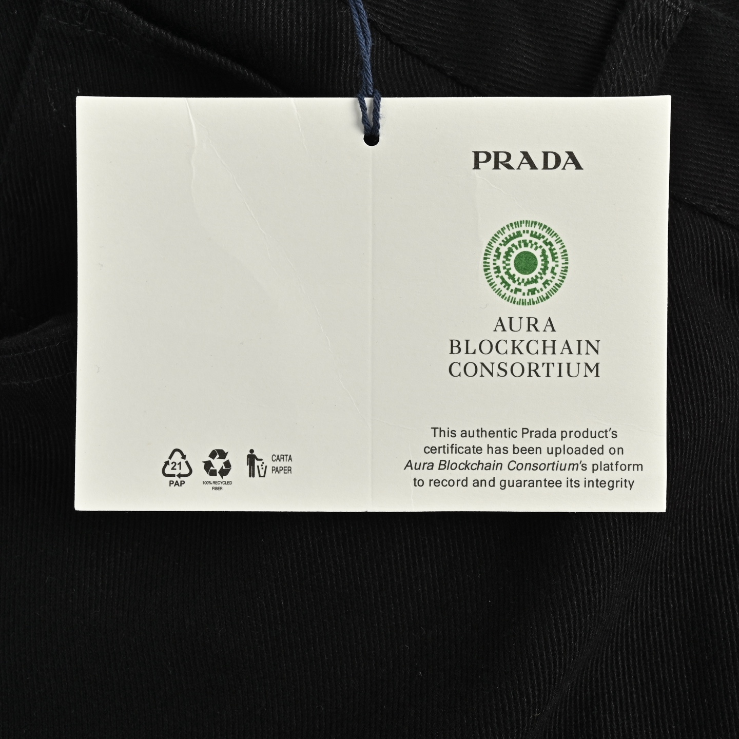 Prada/普拉达 25ss 口袋三角标工装长裤