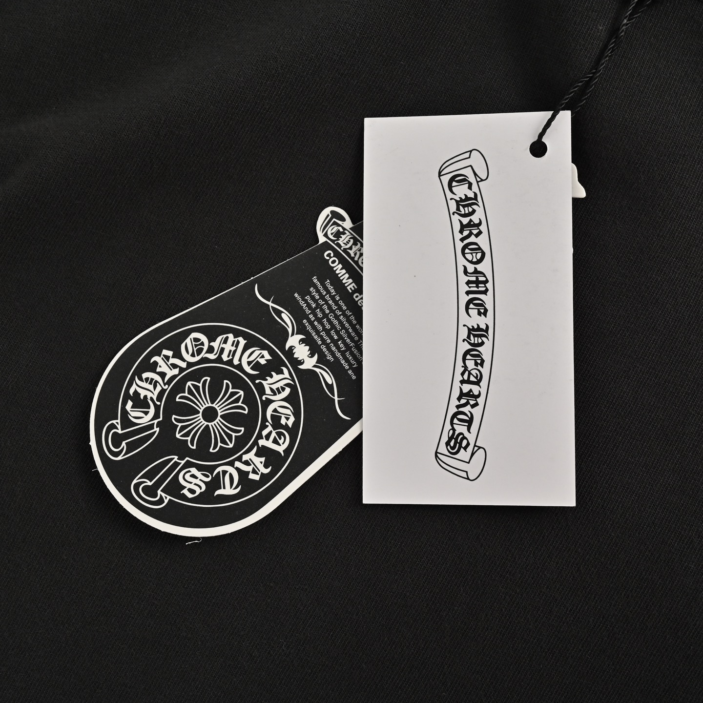 Chrome Hearts/克罗心 25ss 水洗做旧贴布logo短袖