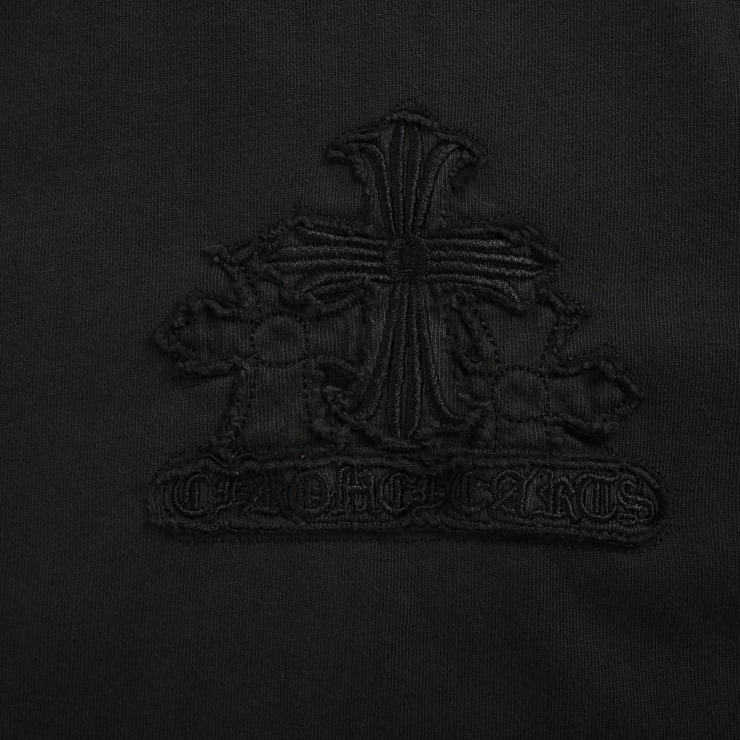 Chrome Hearts/克罗心 25ss 水洗做旧贴布logo短袖