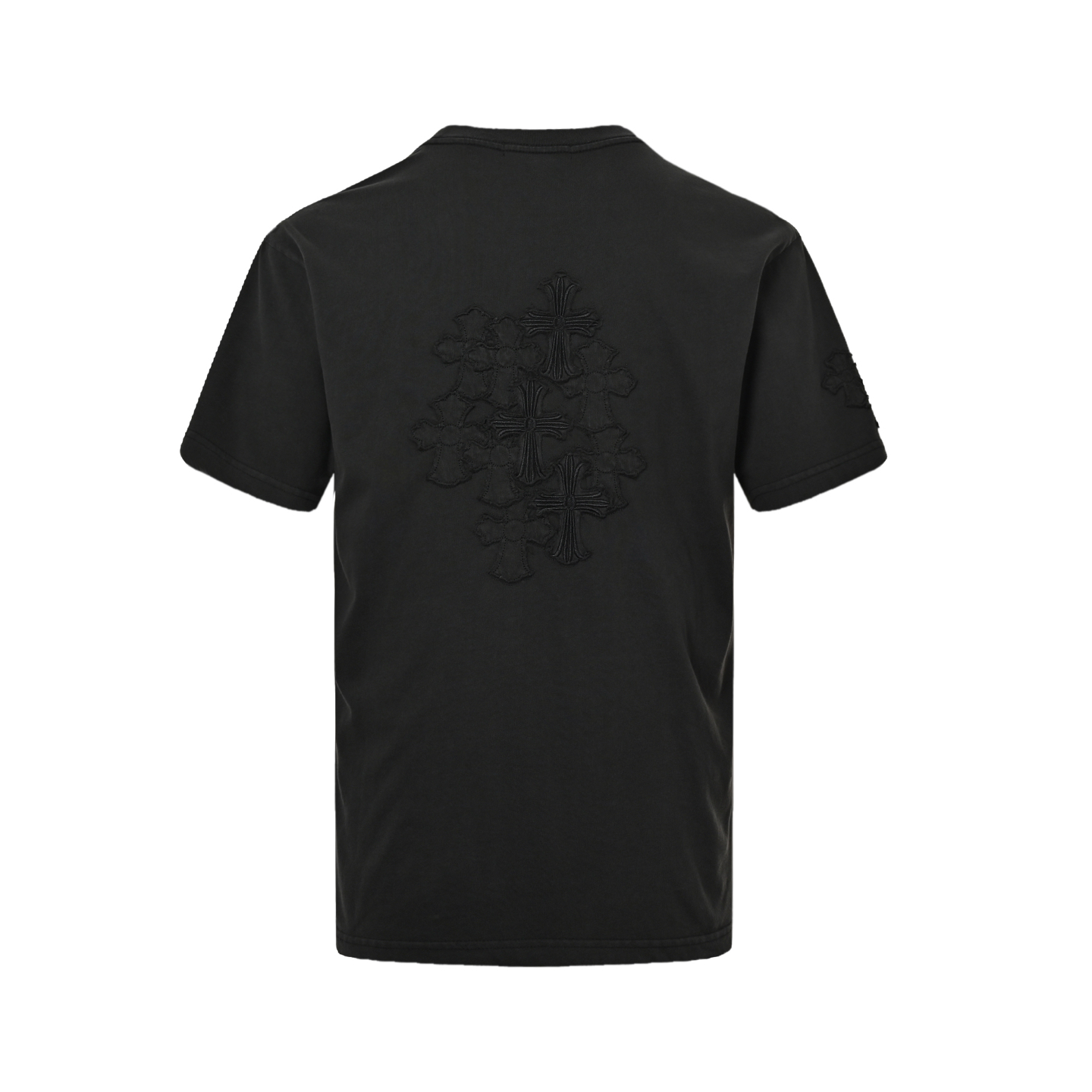 Chrome Hearts/克罗心 25ss 水洗做旧贴布logo短袖