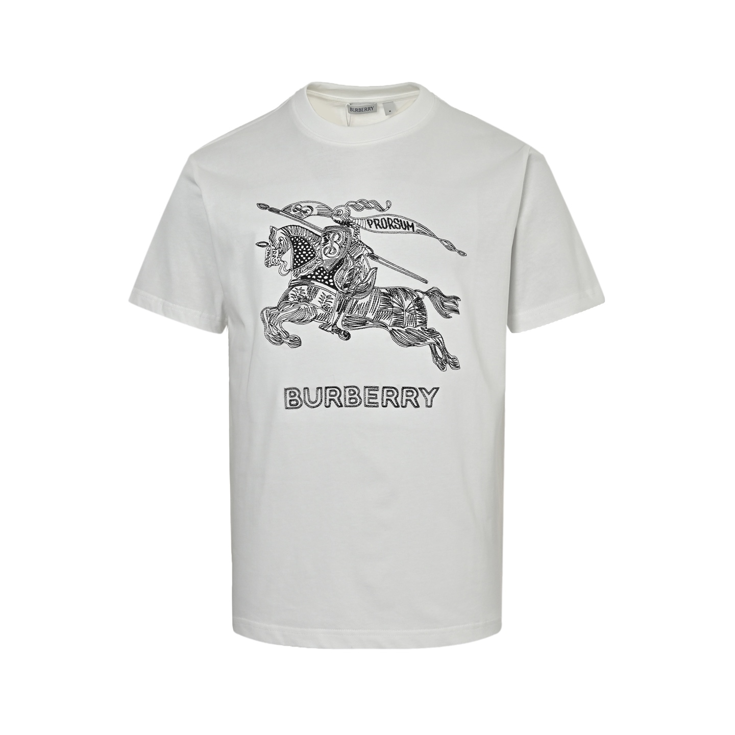 Burberry/巴宝莉 骑士战马刺绣短袖