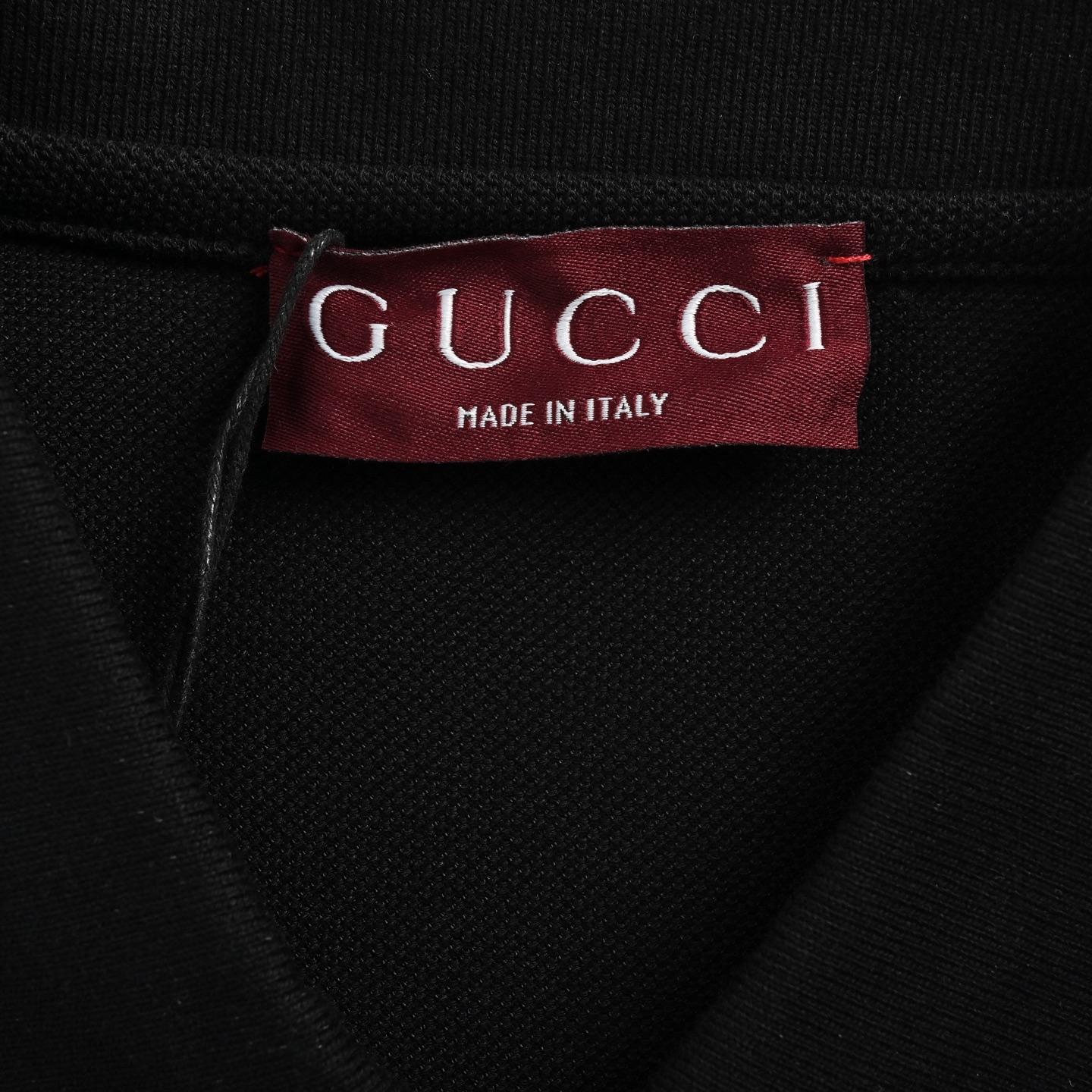 Gucci/古驰 25ss 口袋 双G刺绣Polo短袖 黑色-Chinese UA Cheap High Quatity Brand Clothes Bags handbags Sneakers wholesale wholesaler seller from China Factory suppliers Fashion Clothing Shoes best Quality Beautiful Price Gucci/古驰 25ss 口袋 双G刺绣Polo短袖 黑色
