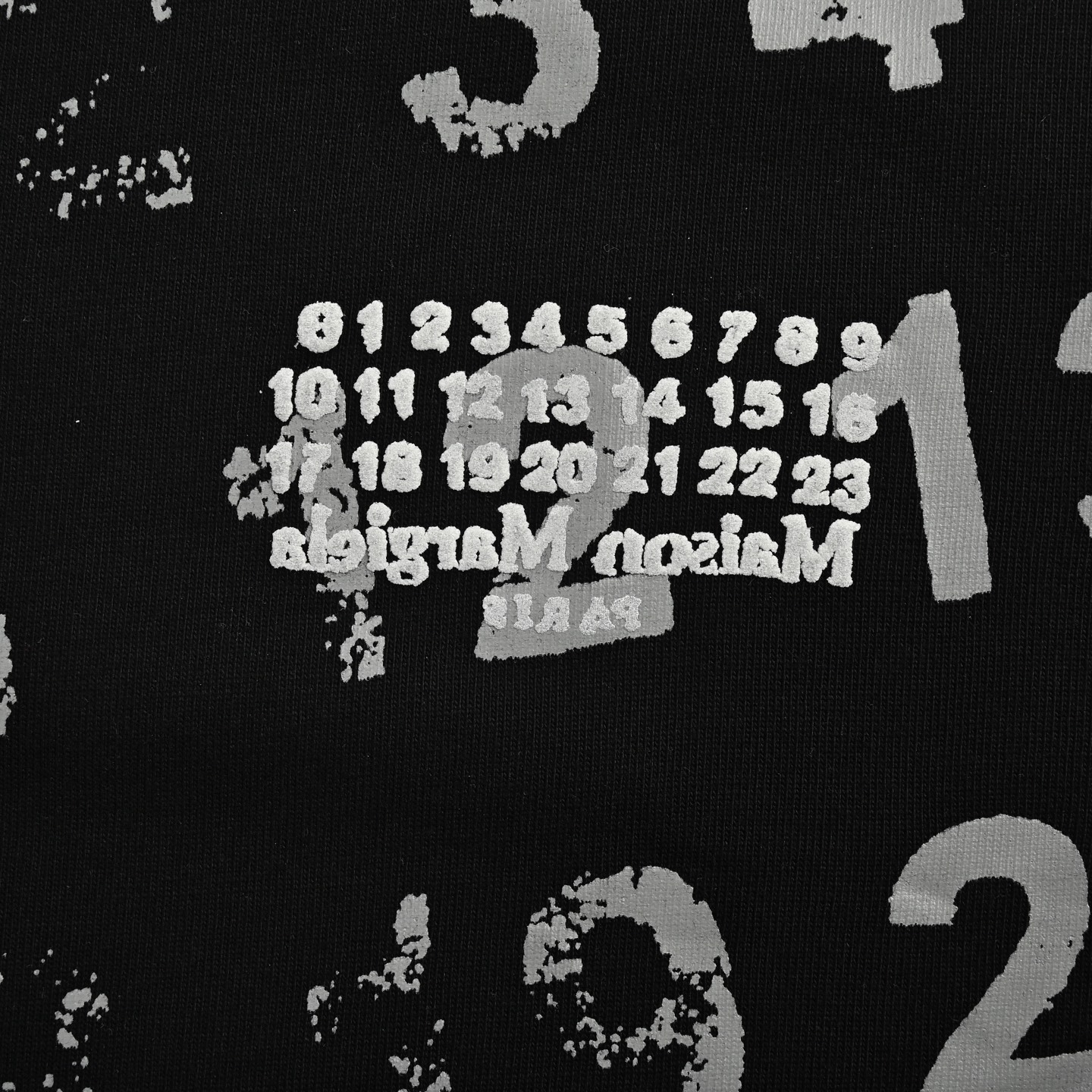 Maison Margiela/马吉拉 25ss 数字绘画斑驳涂鸦短袖