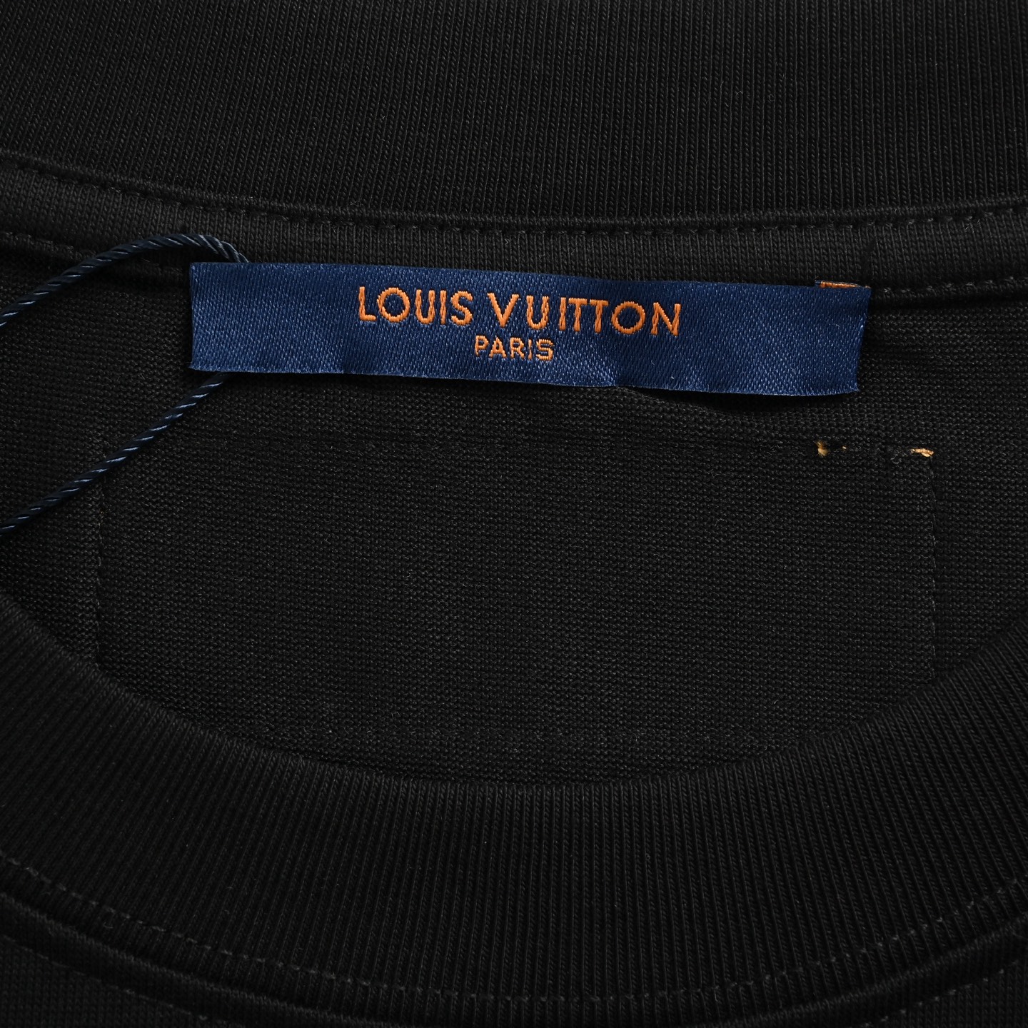 Louis Vuitton/路易威登 25蓝色字母logo印花短袖