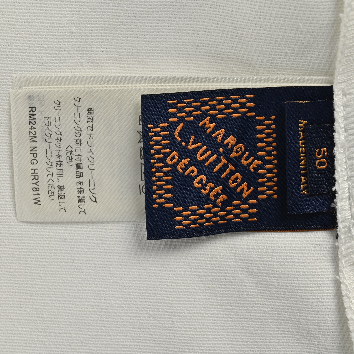 Louis Vuitton/路易威登 25ss 皮标口袋牛仔短袖衬衫
