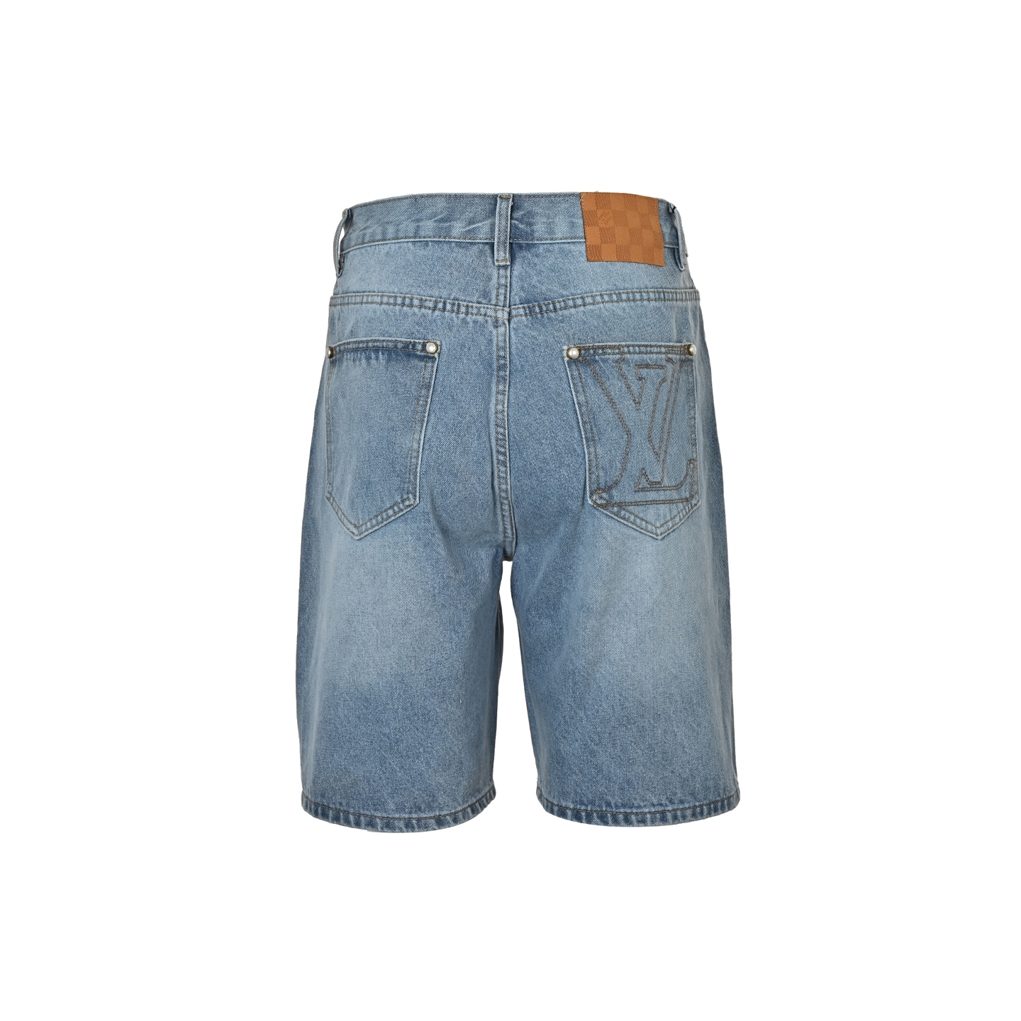 Louis Vuitton/路易威登 25ss 刺绣口袋牛仔短裤