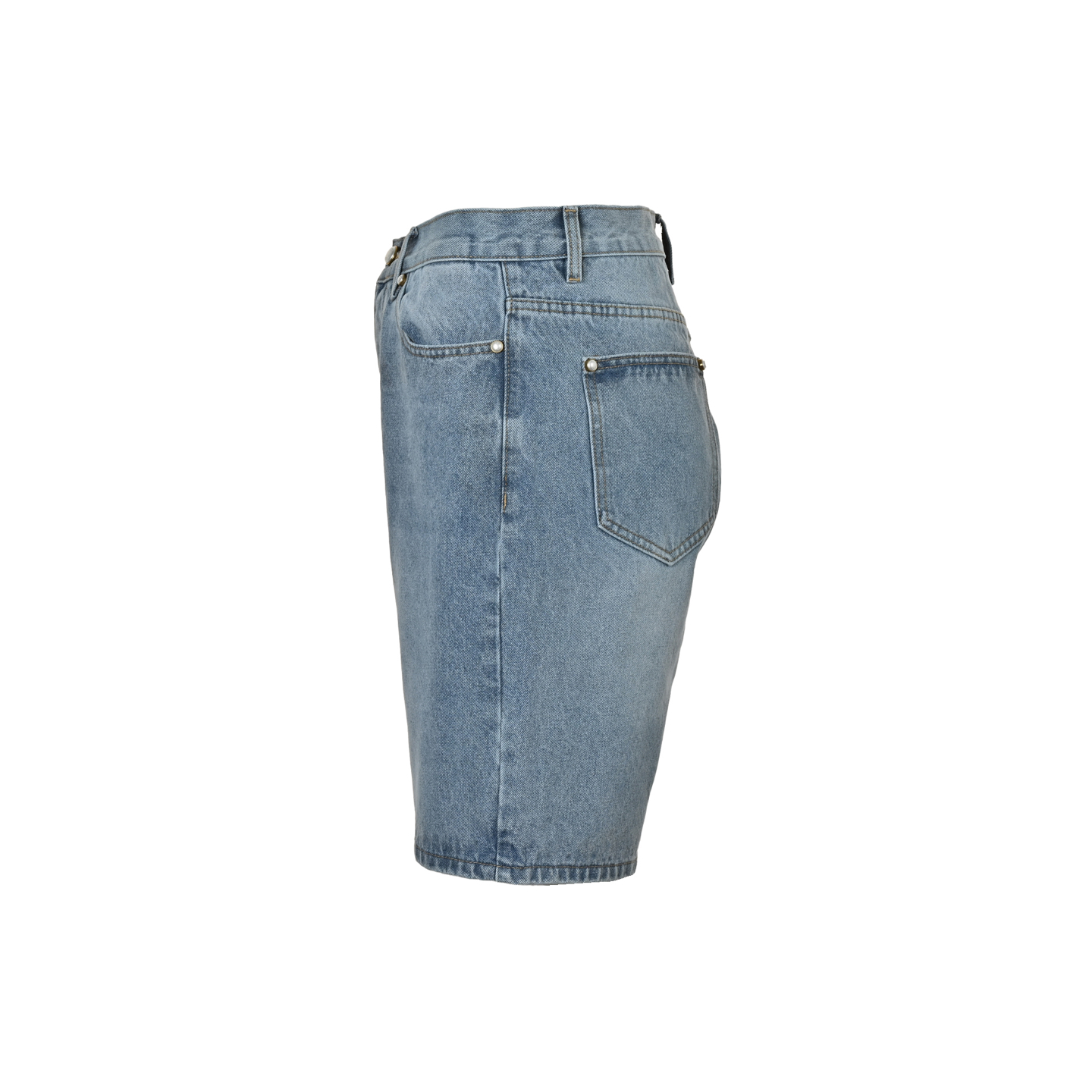 Louis Vuitton/路易威登 25ss 刺绣口袋牛仔短裤