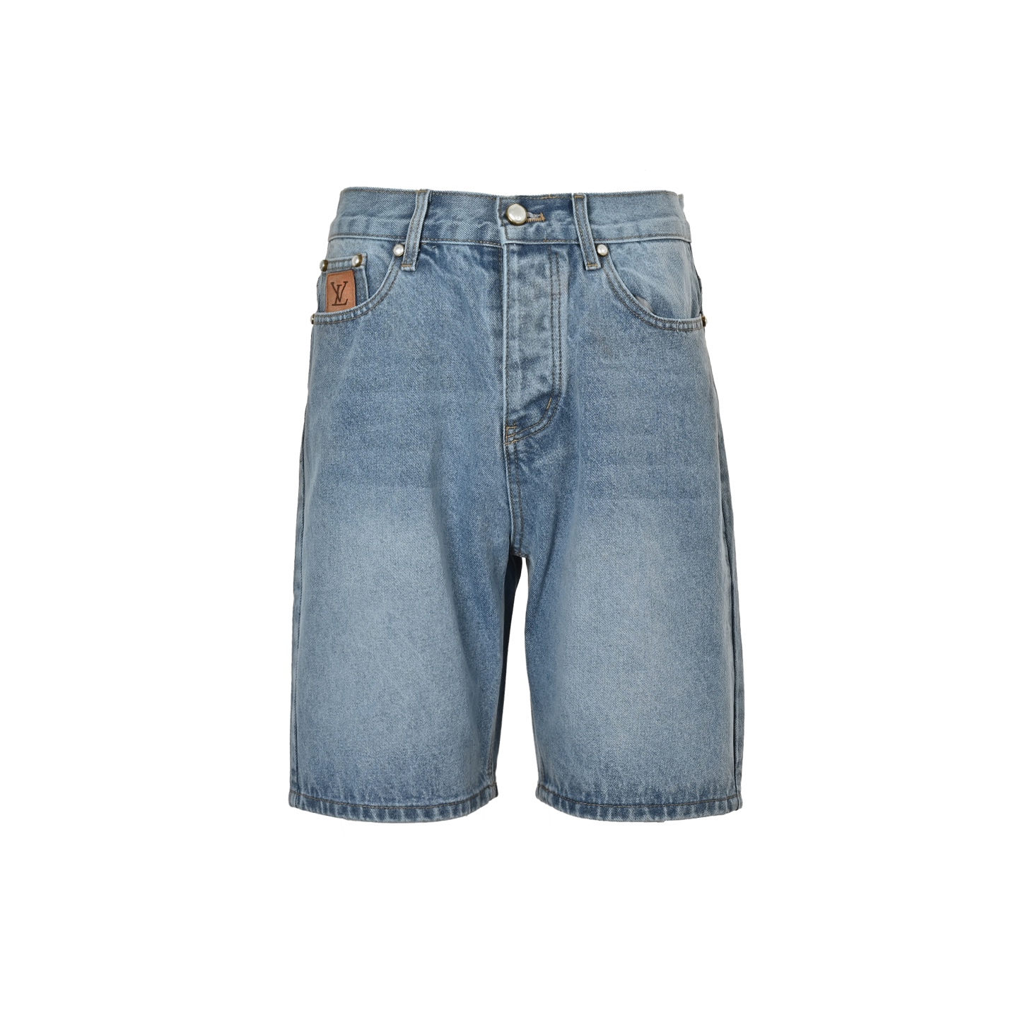 Louis Vuitton/路易威登 25ss 刺绣口袋牛仔短裤