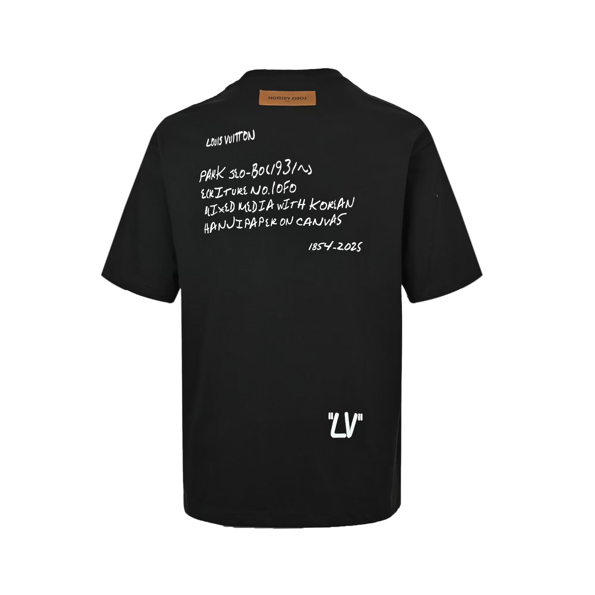 Louis Vuitton/路易威登 25ss 后背字母印花短袖